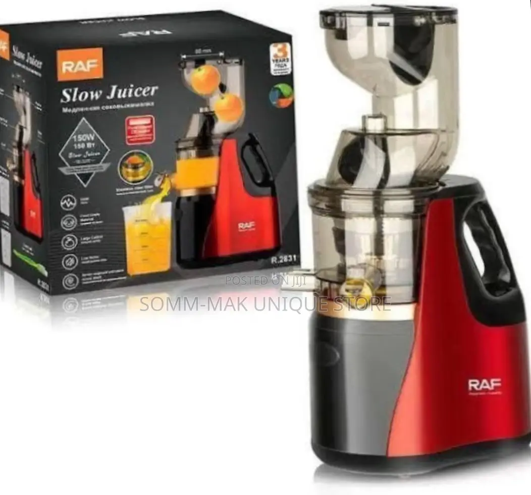 Juice Extractor
Raf Slow Masticating Fruit Juicer