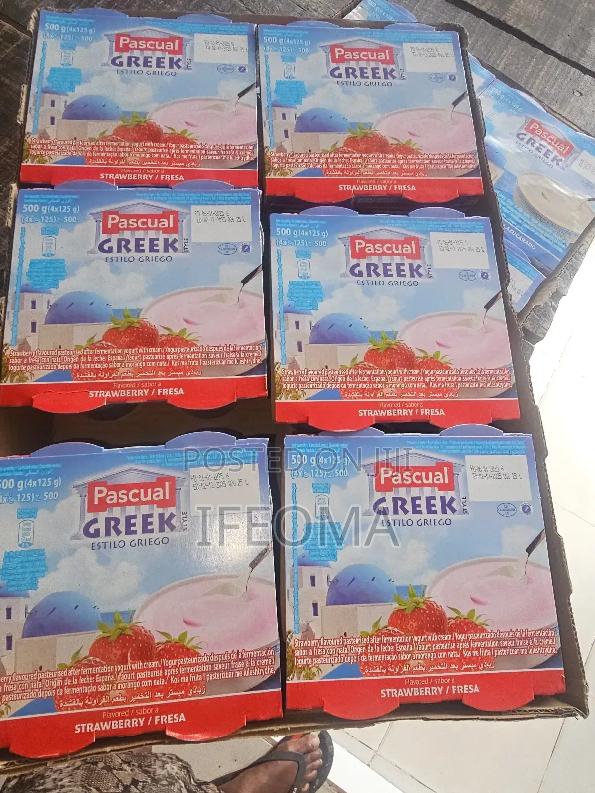 Pascual Greek Strawberry Yogurt