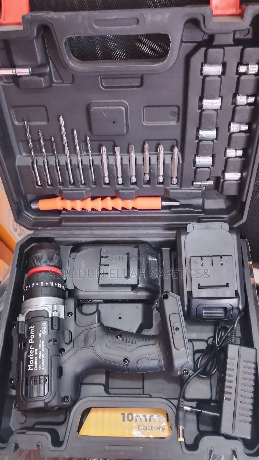 Cordless Battery Charging Drilling and Screwing Machine 48v