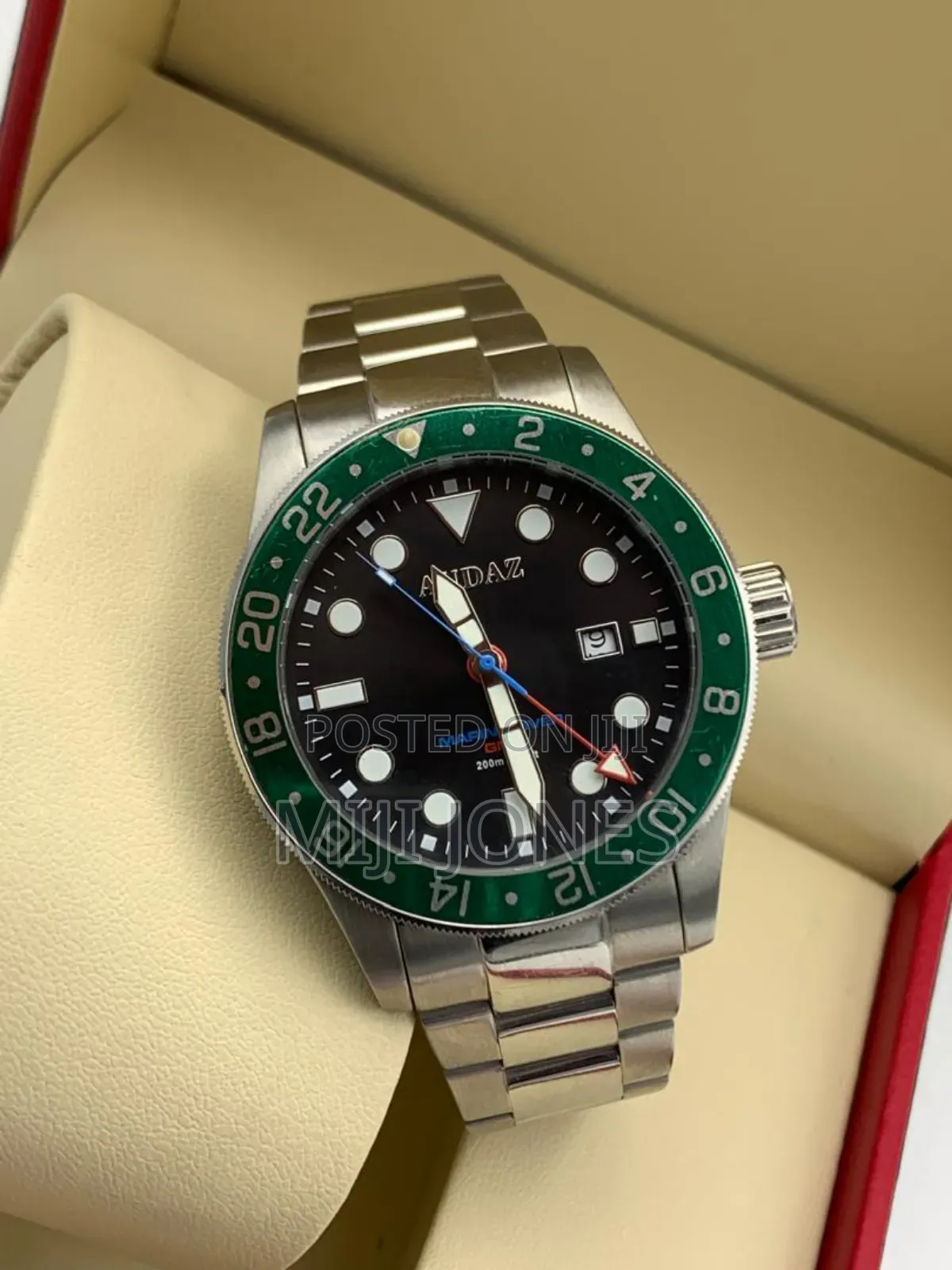 Audaz Marine Diver GMT Quartz Watches