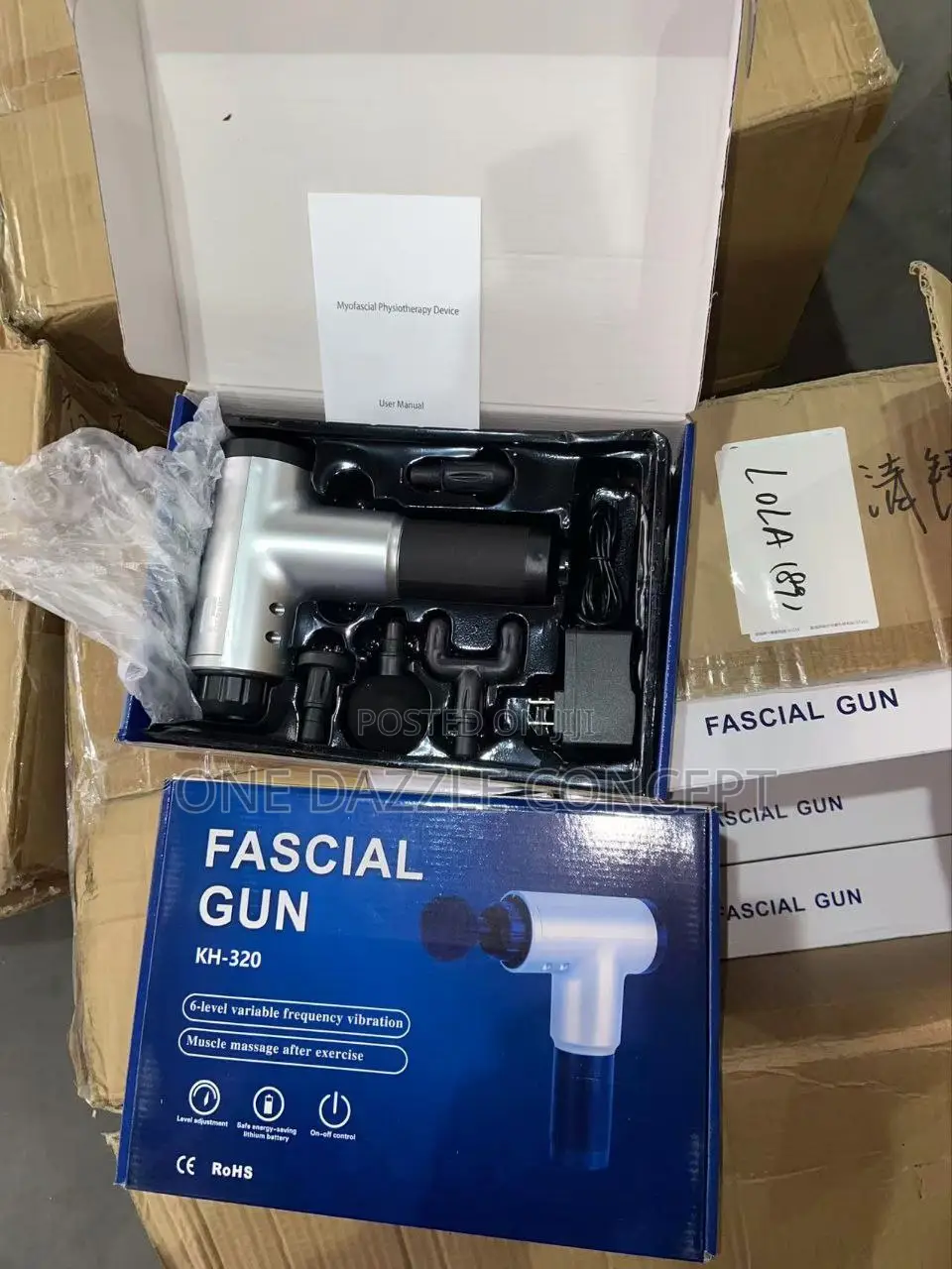 Electric Hand Held Massager/ Fascial Gun