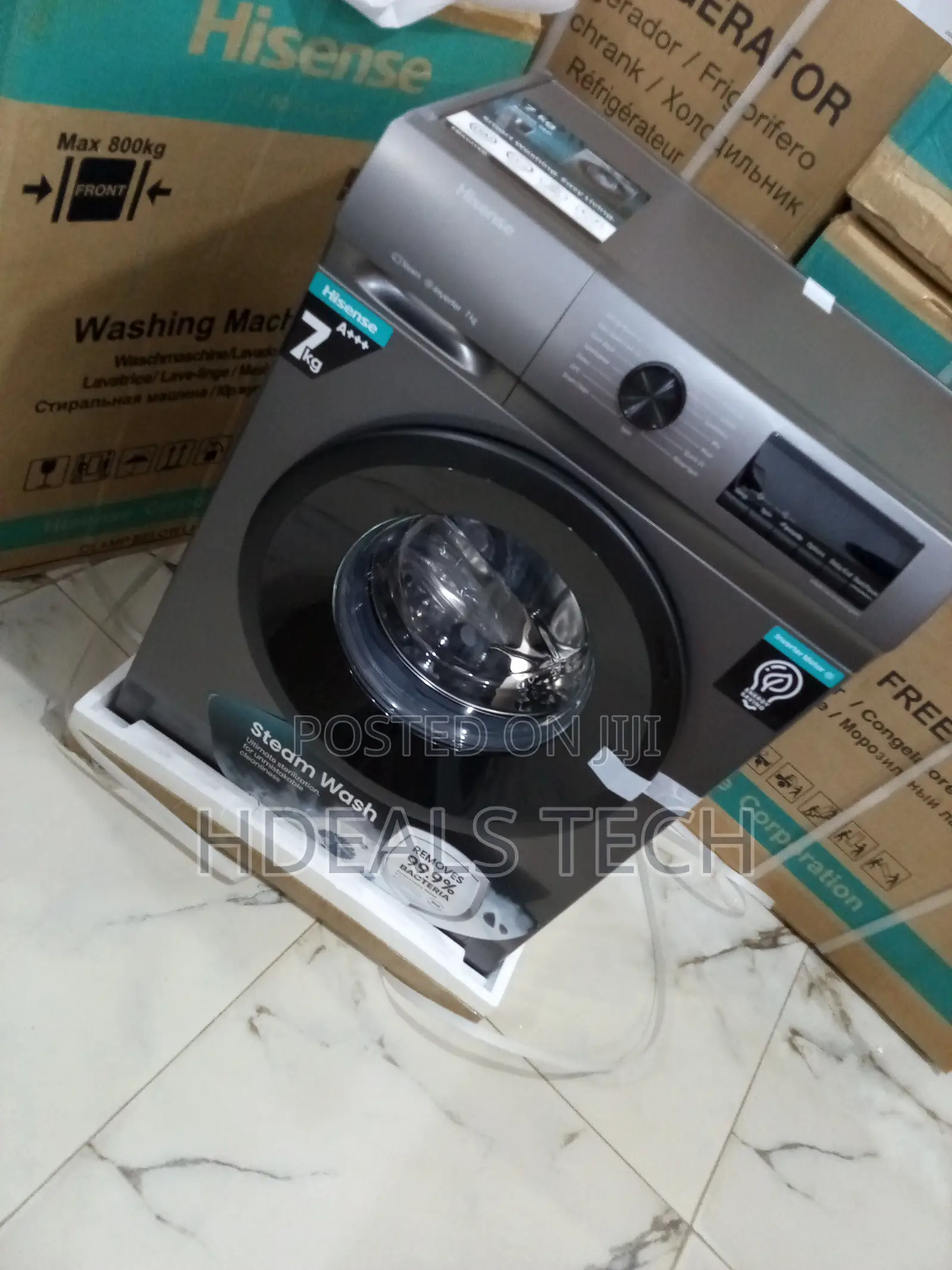 Clean Smarter With Hisense 7kg Wfqp7012t