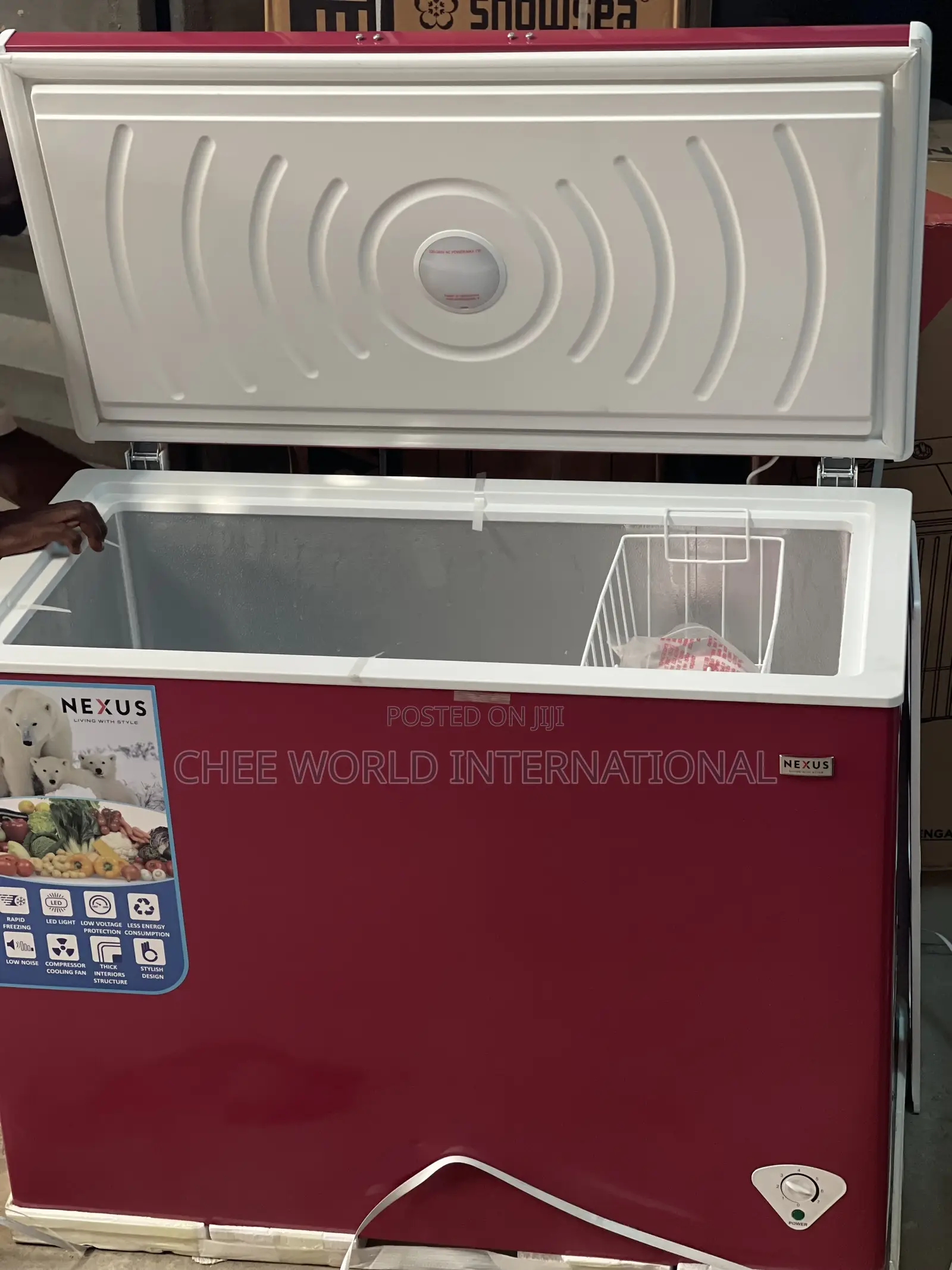 Original Nexus 265 Litres Chest Freezer | Nx 265 Silver