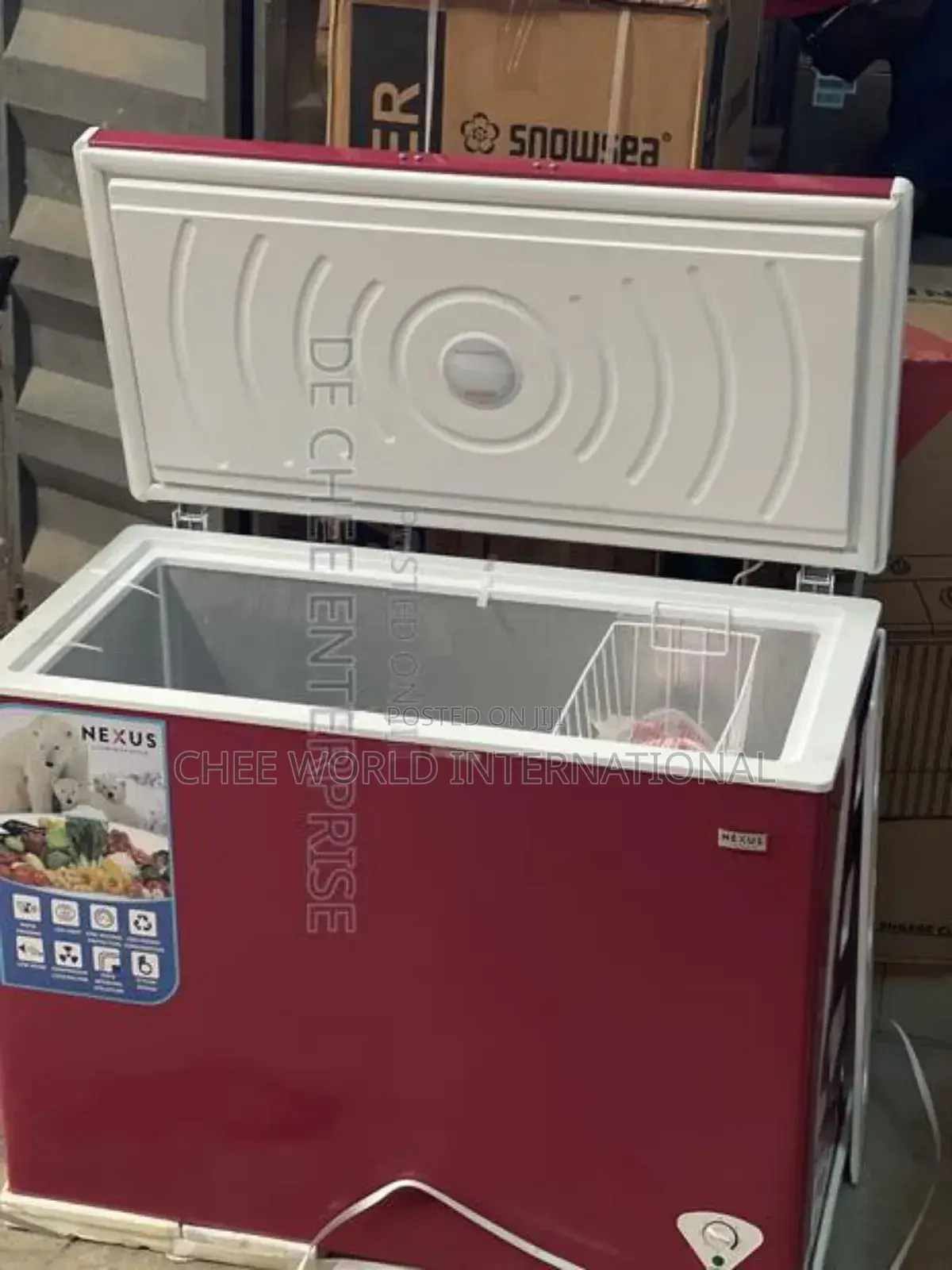 Original Nexus 265 Litres Chest Freezer | Nx 265 Silver