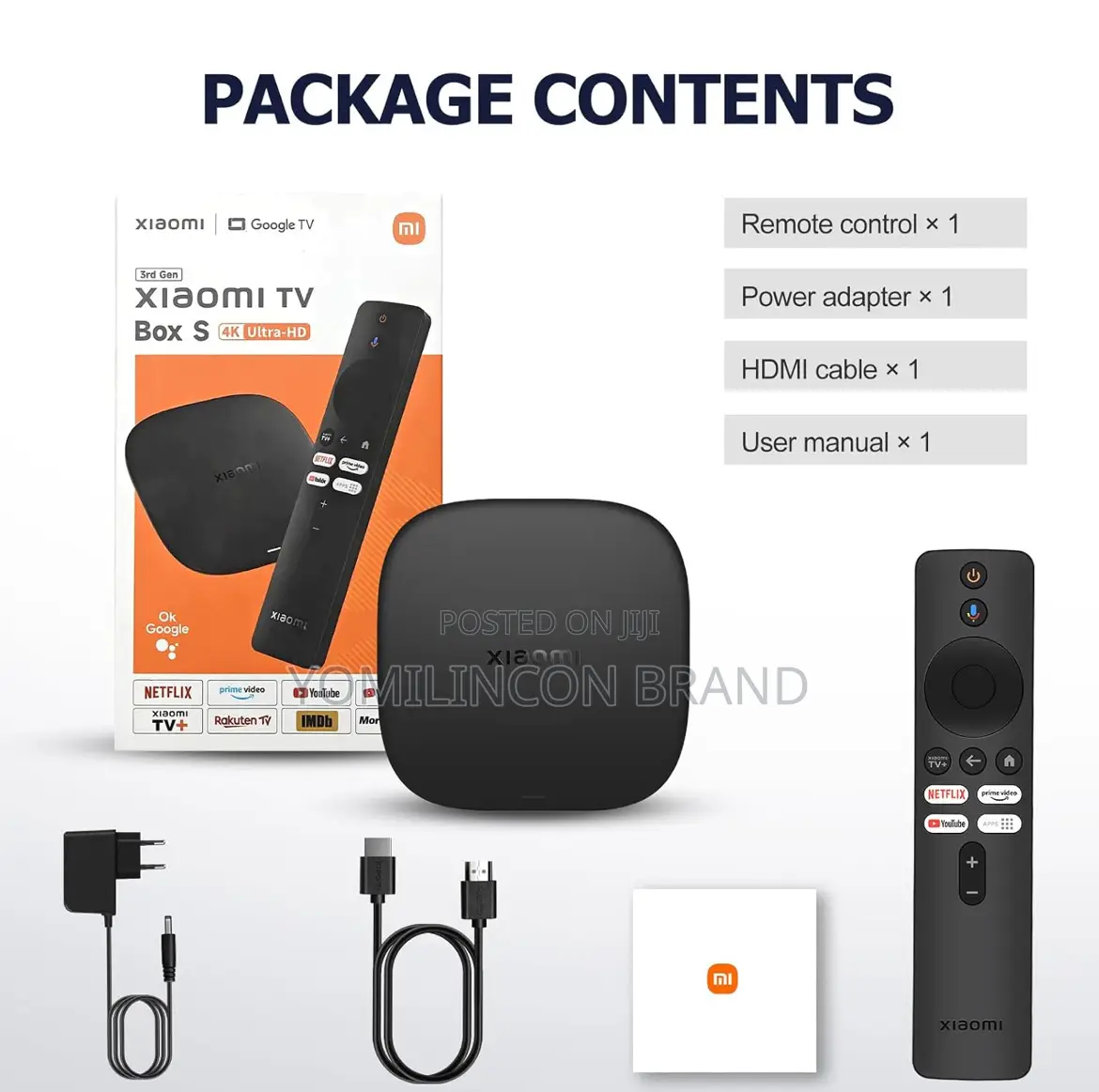 Xiaomi Tv Box S 3rd Gen - Uhd, Google Tv, 32gb Memory