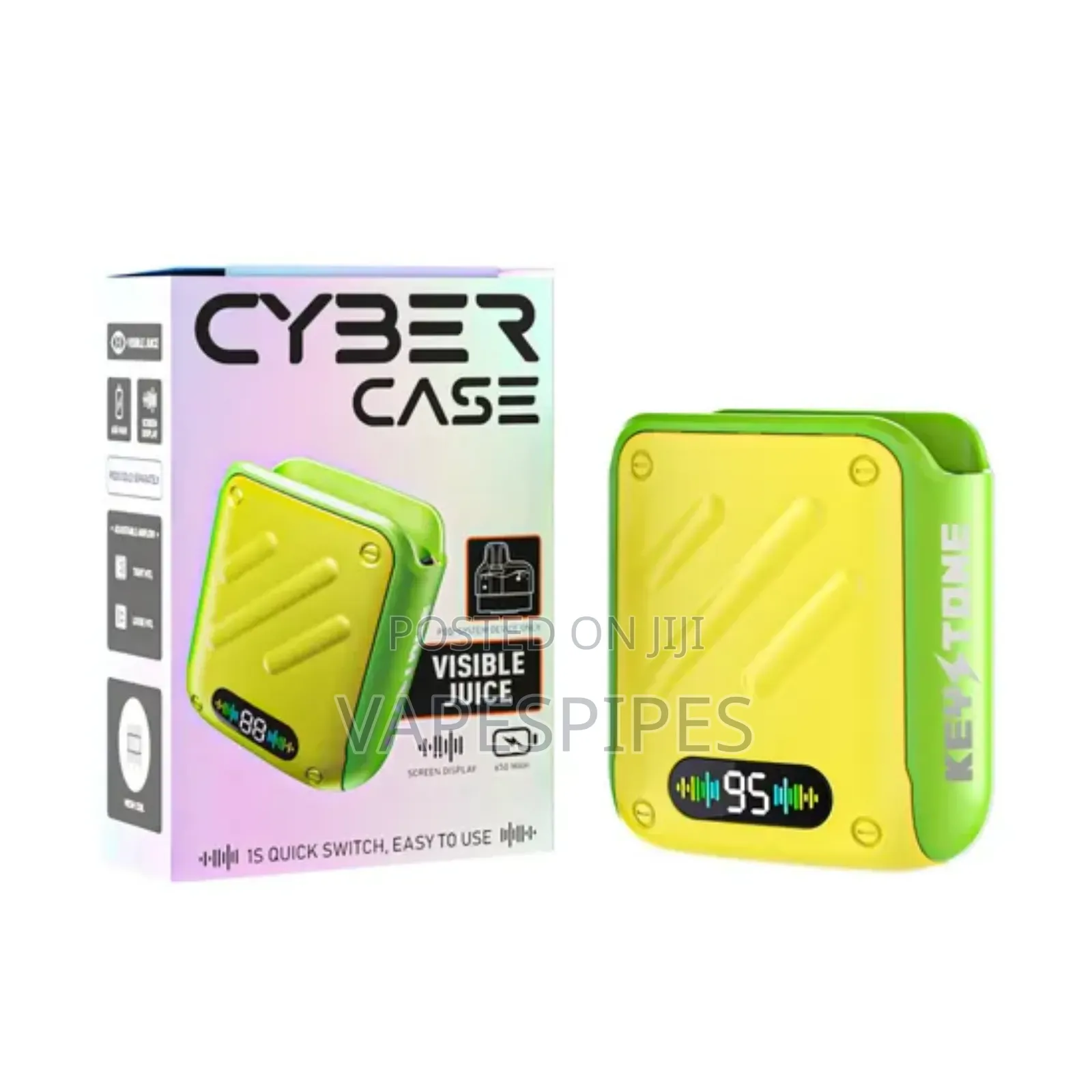 Cyber Case 30000 Puffs Disposable Refillable Pod Mod