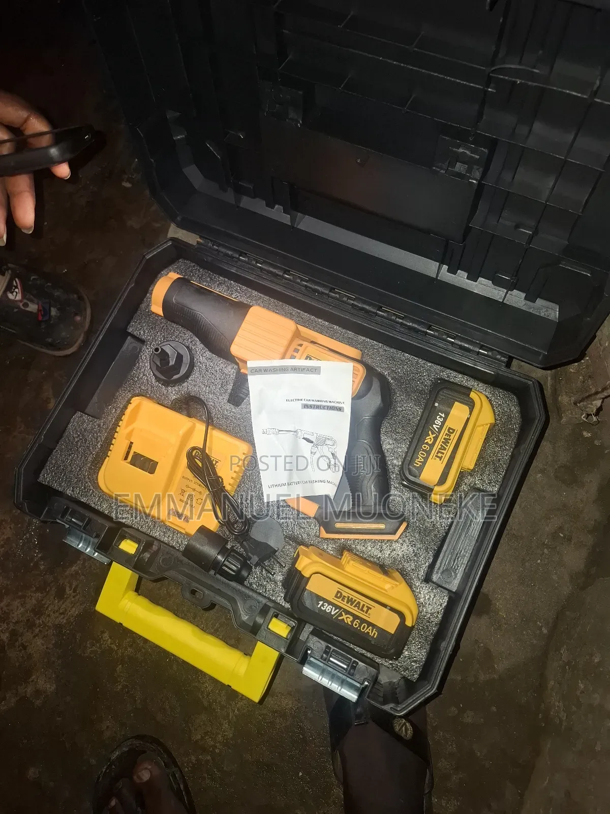 Dewalt 136v Pressure Washer