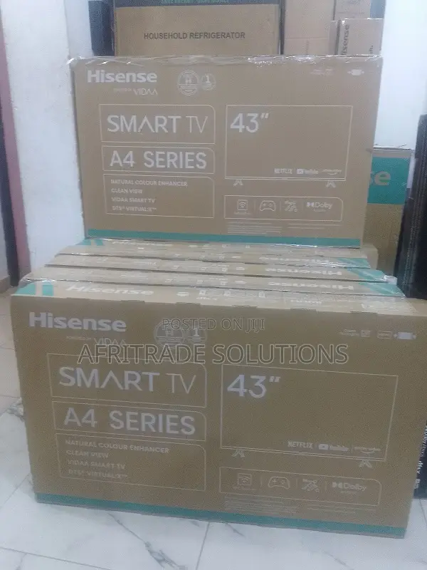 Hisense 43′′ FHD Smart Led – Wi‐Fi Ethernet