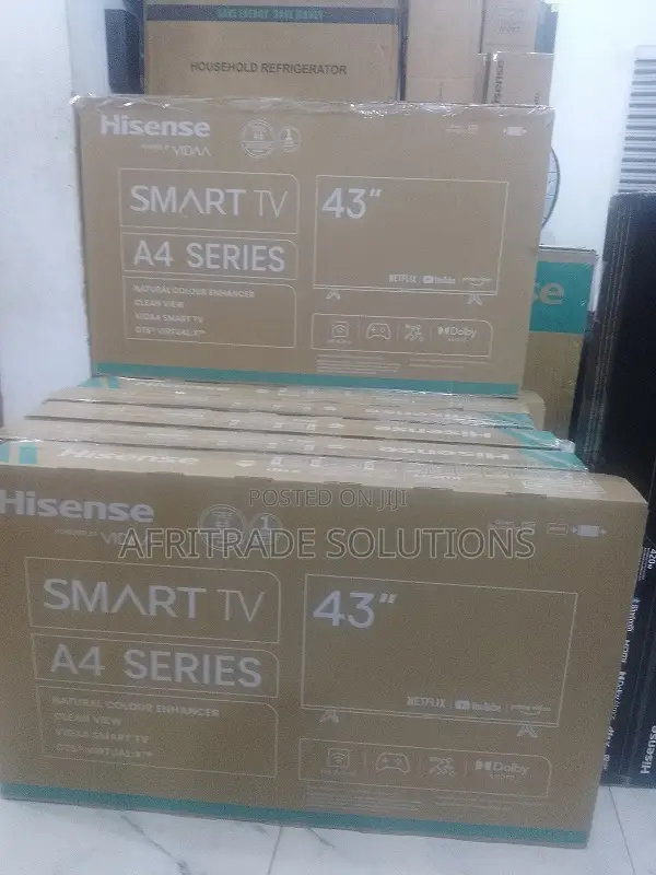 Hisense 43′′ FHD Smart Led – Wi‐Fi Ethernet