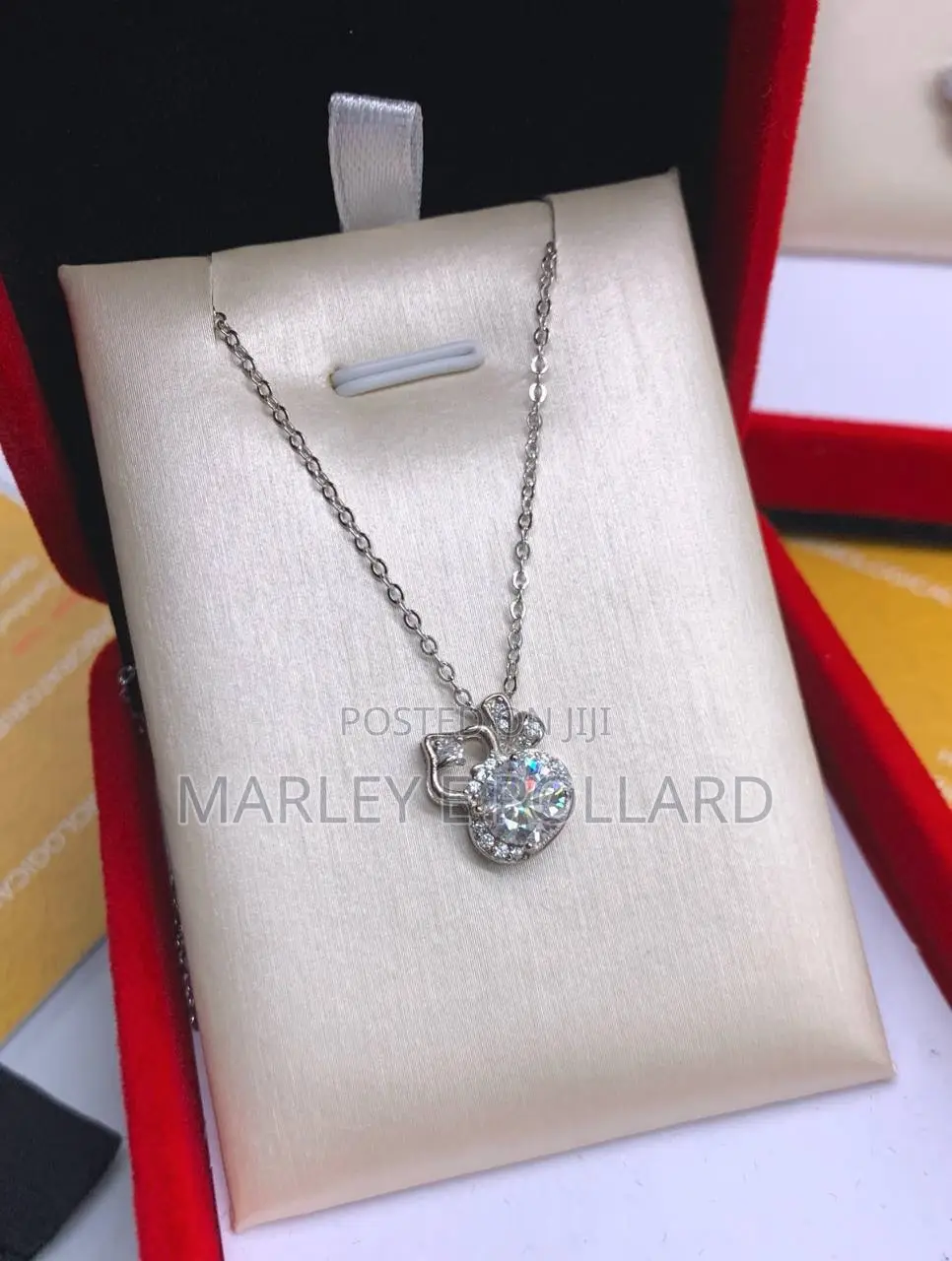 Vvs1 Moissanite Women Necklace