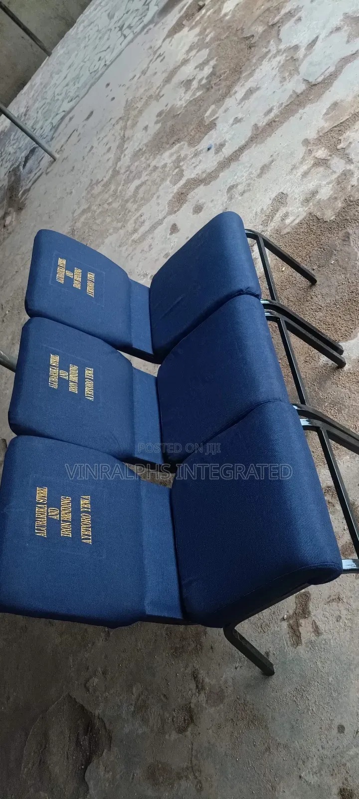 Customised Church Chair Medium Size With Logo