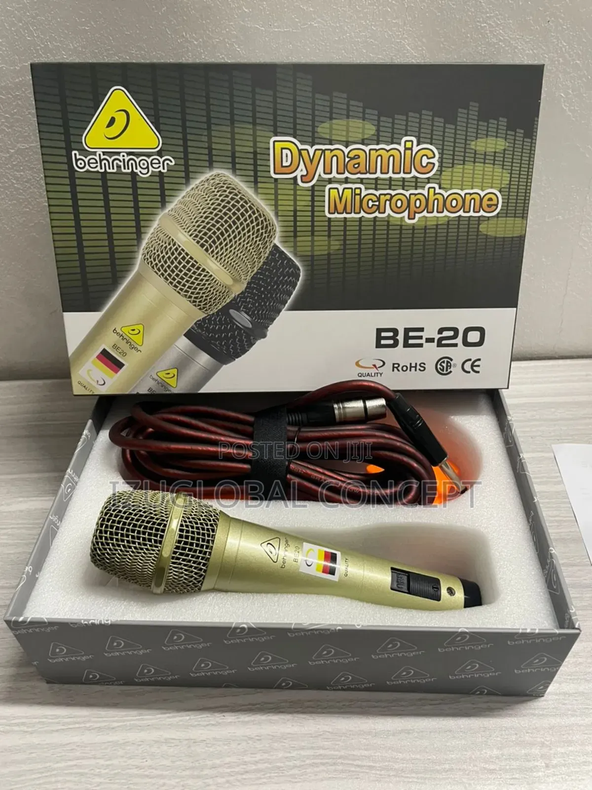 Behringer Be-20 Original Professional Dynamic Microphone
