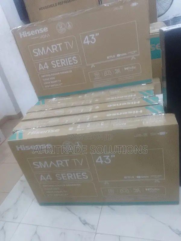 Hisense 43′′ Frameless Smart Led Tv