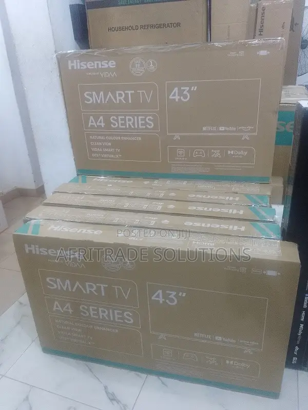 Hisense 43′′ Frameless Smart Led Tv