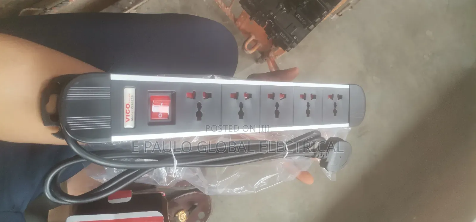 Original 5ways Industrial Extension Socket