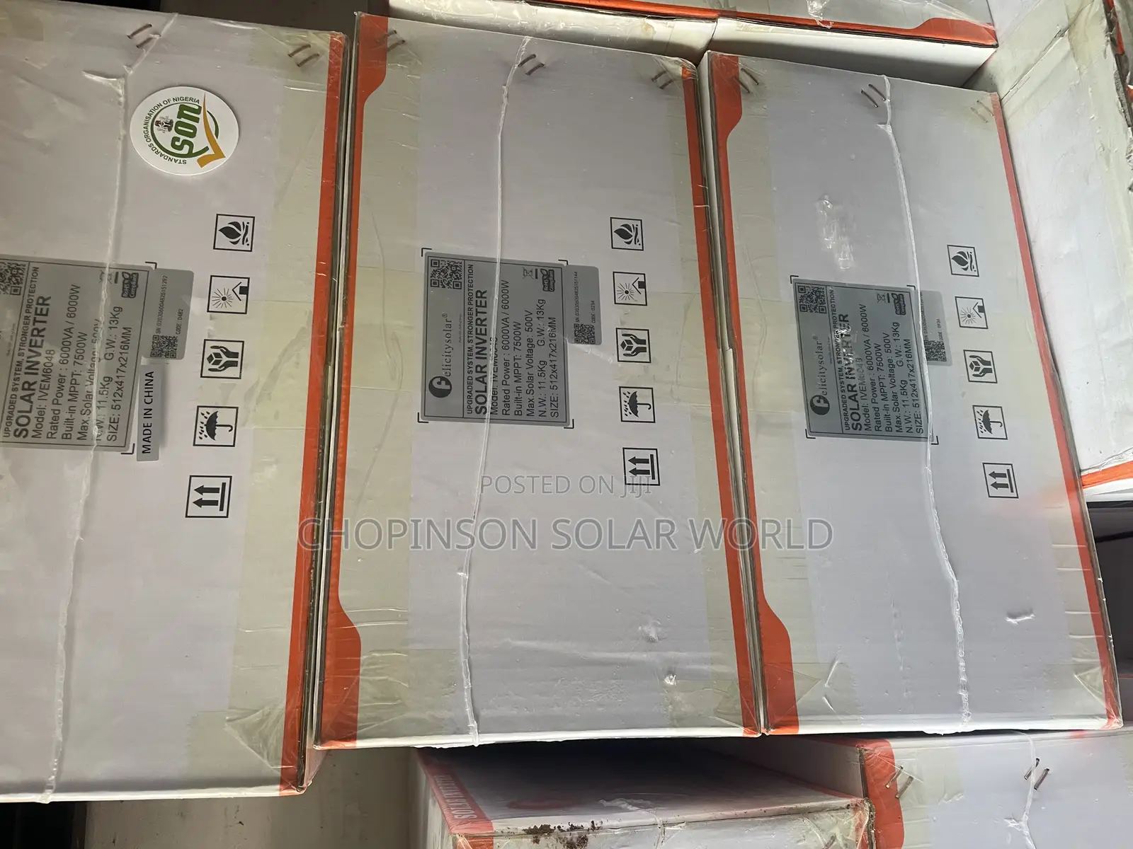 Solar Energy Felicity MPPT Hybrid Inverter 6kva/48v
