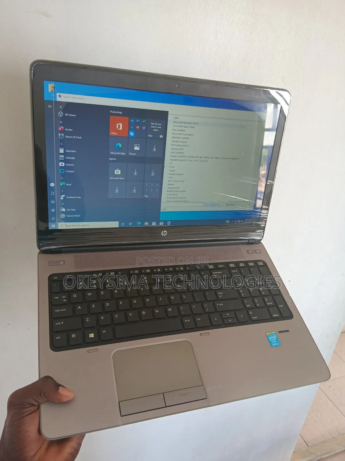 Laptop HP ProBook 650 G1 4GB Intel Core I5 HDD 250GB