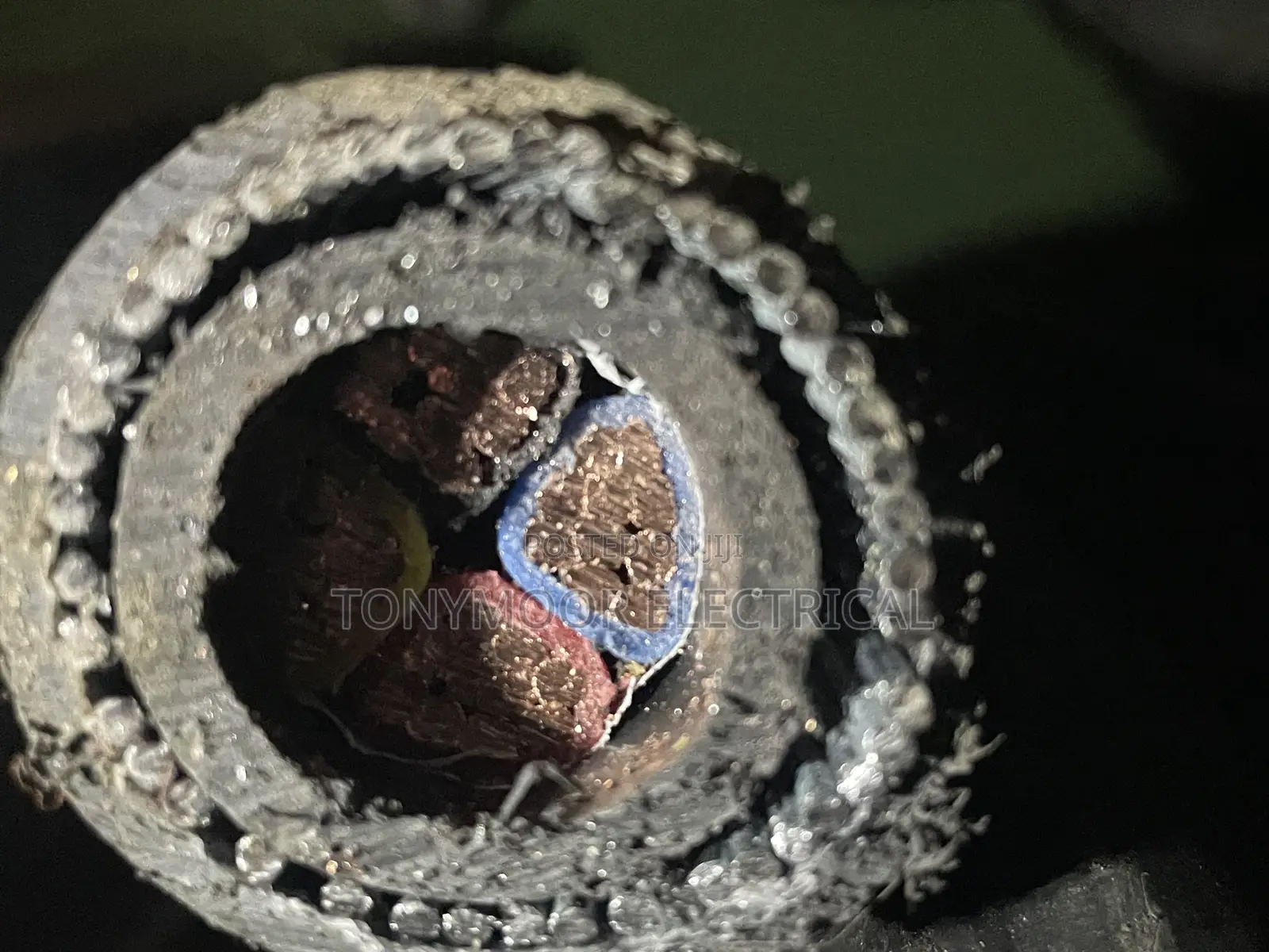 50mmx4core Armored Cable