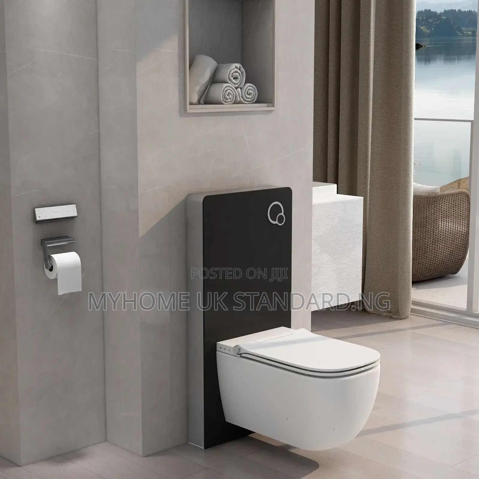 Concealed Wc With Surface Tank.