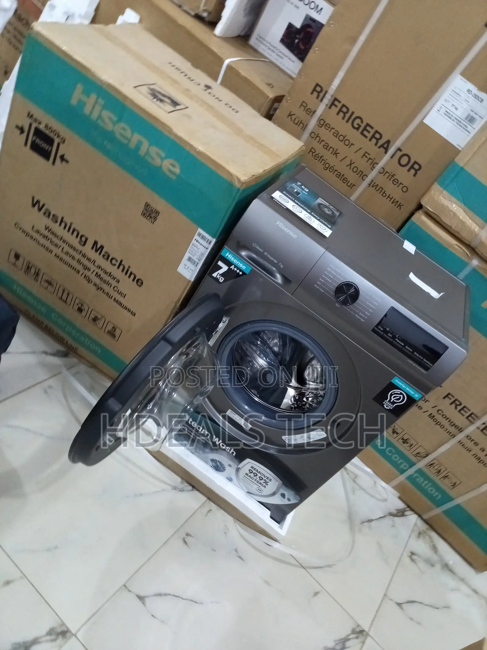 Hisense 7kg Washer – Reliable, Silent, Compact