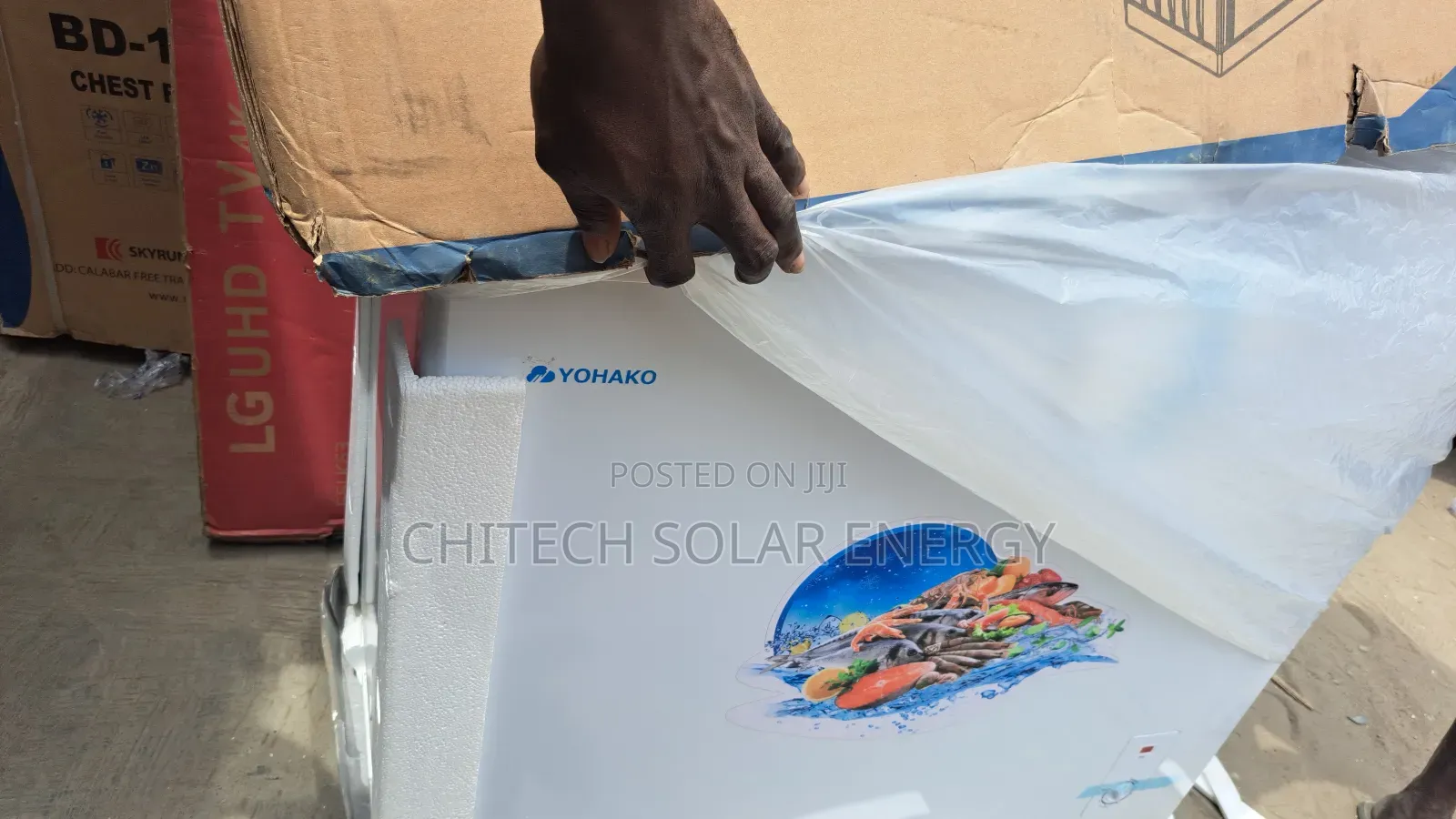 Yohako Solar Deep Freezer