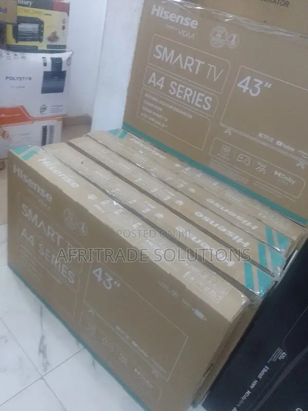 Hisense 43′′ Smart Tv – Internet Wi‐Fi Enabled