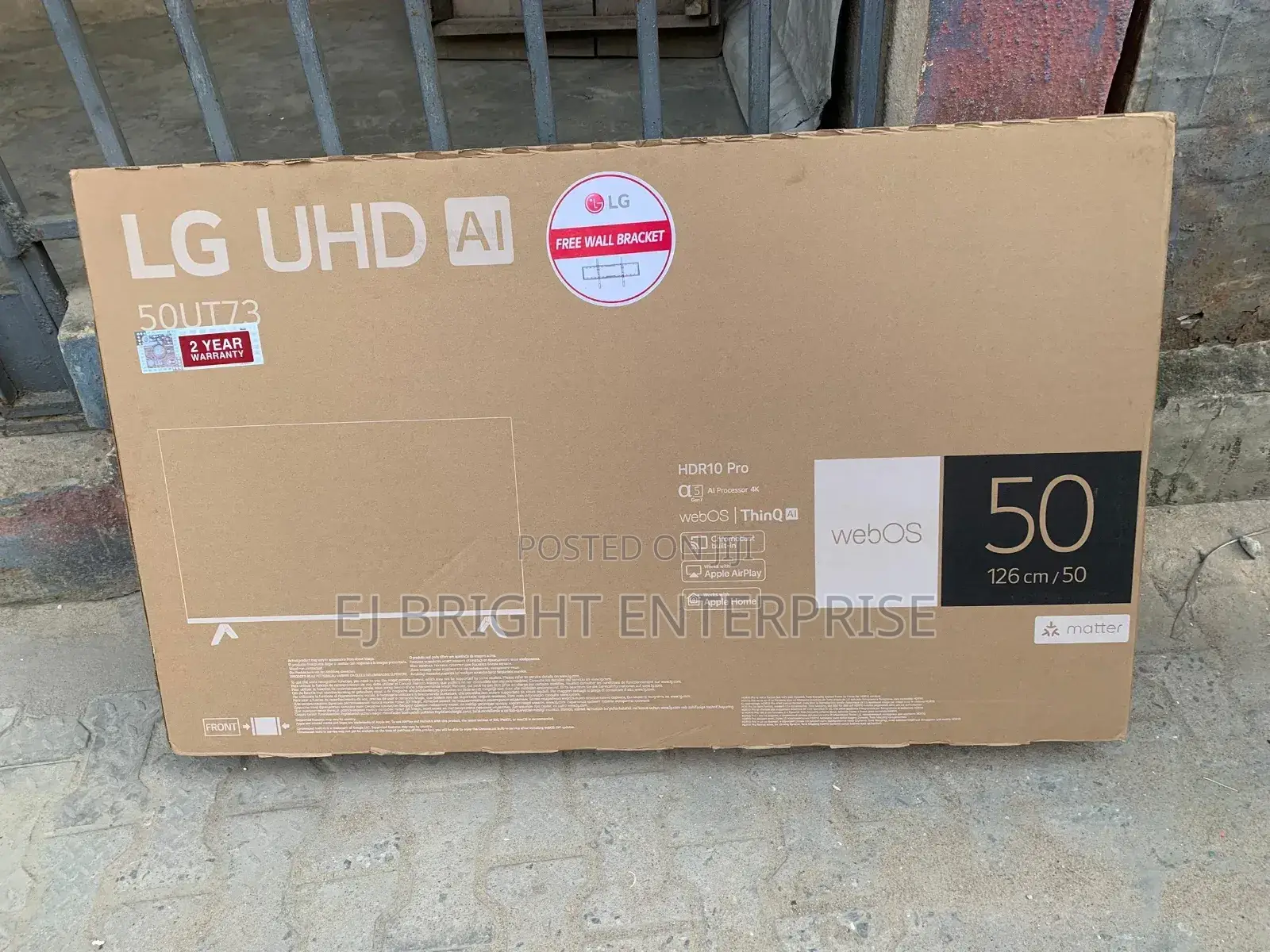 Lg Uhd 50 Inches Smart Tv With Webos