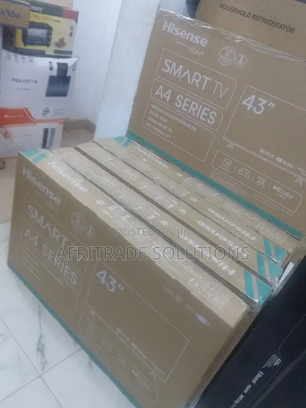 Hisense 43′′ Smart Tv With Apps Preloaded