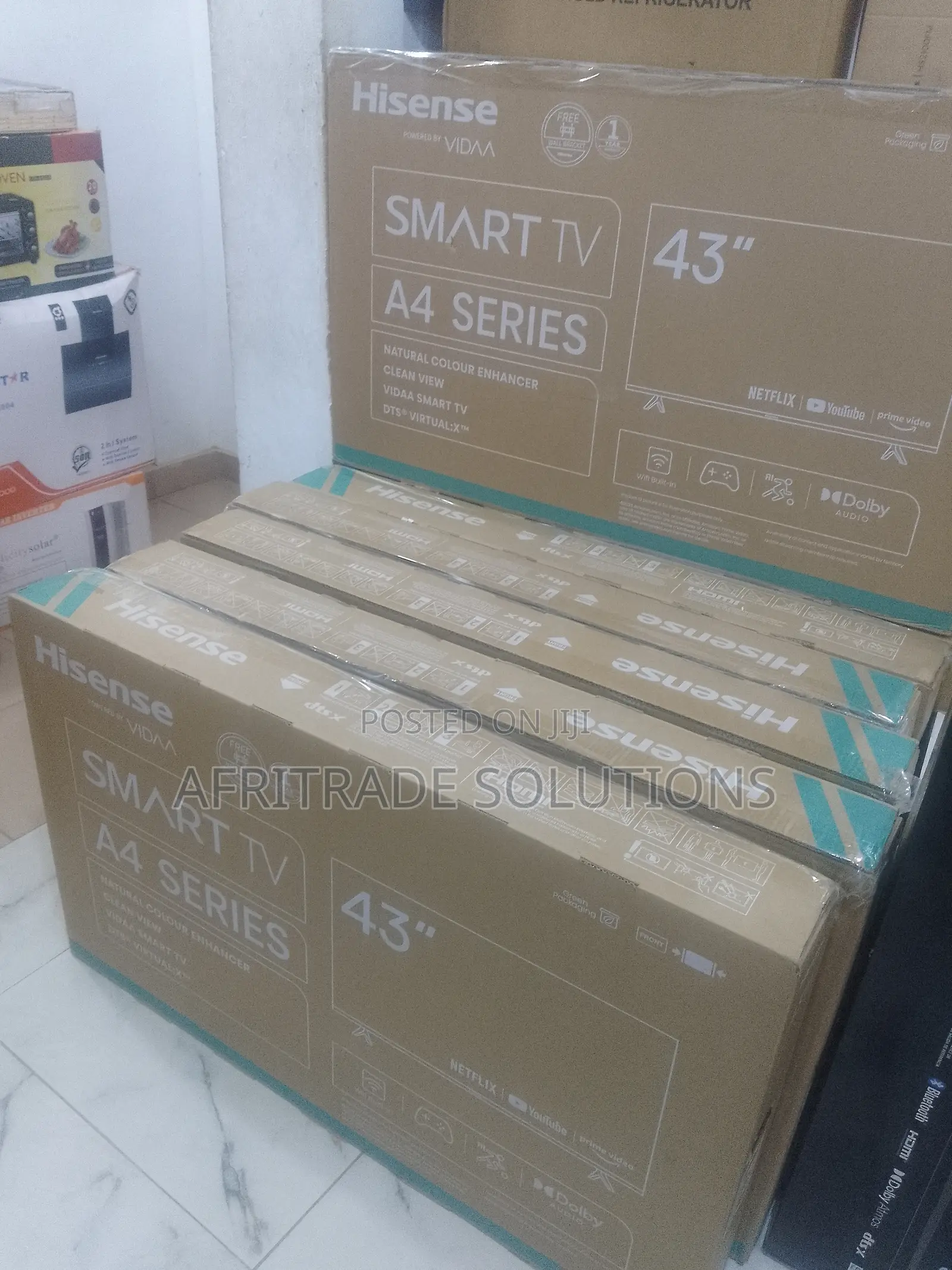 Hisense 43′′ Smart Tv With Apps Preloaded