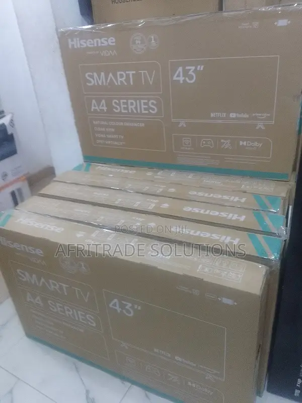 Hisense 43′′ Smart Tv With Apps Preloaded