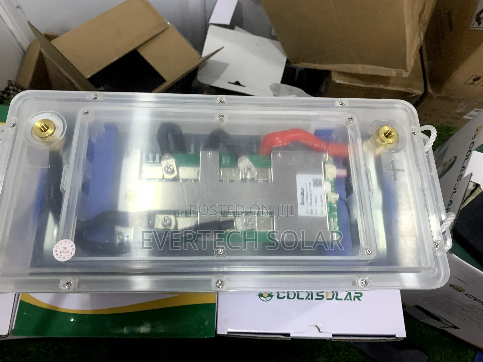 Colarsolar Transparent 3.6kwhs Lithium  Battery