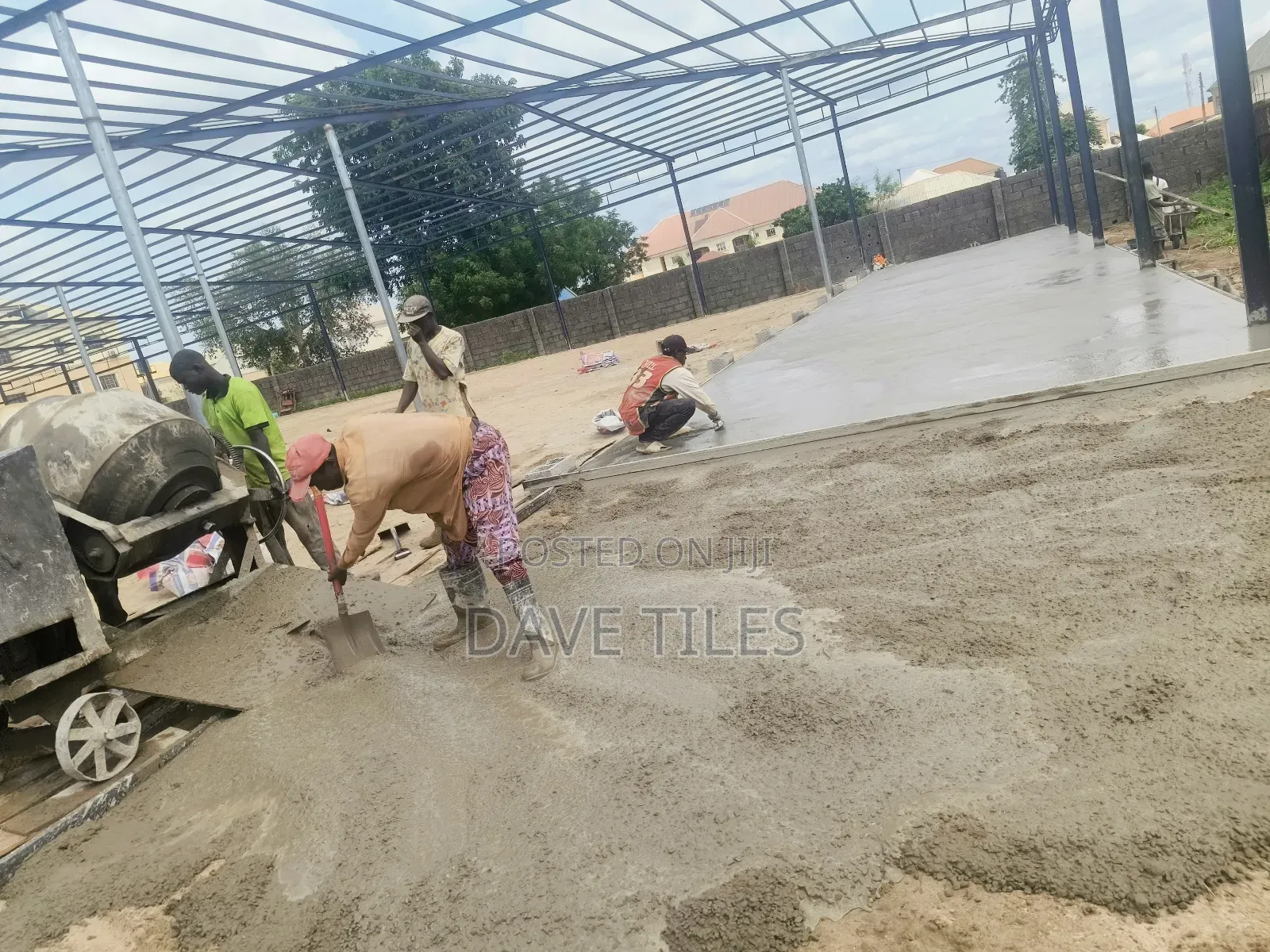 Concrete Road Paving