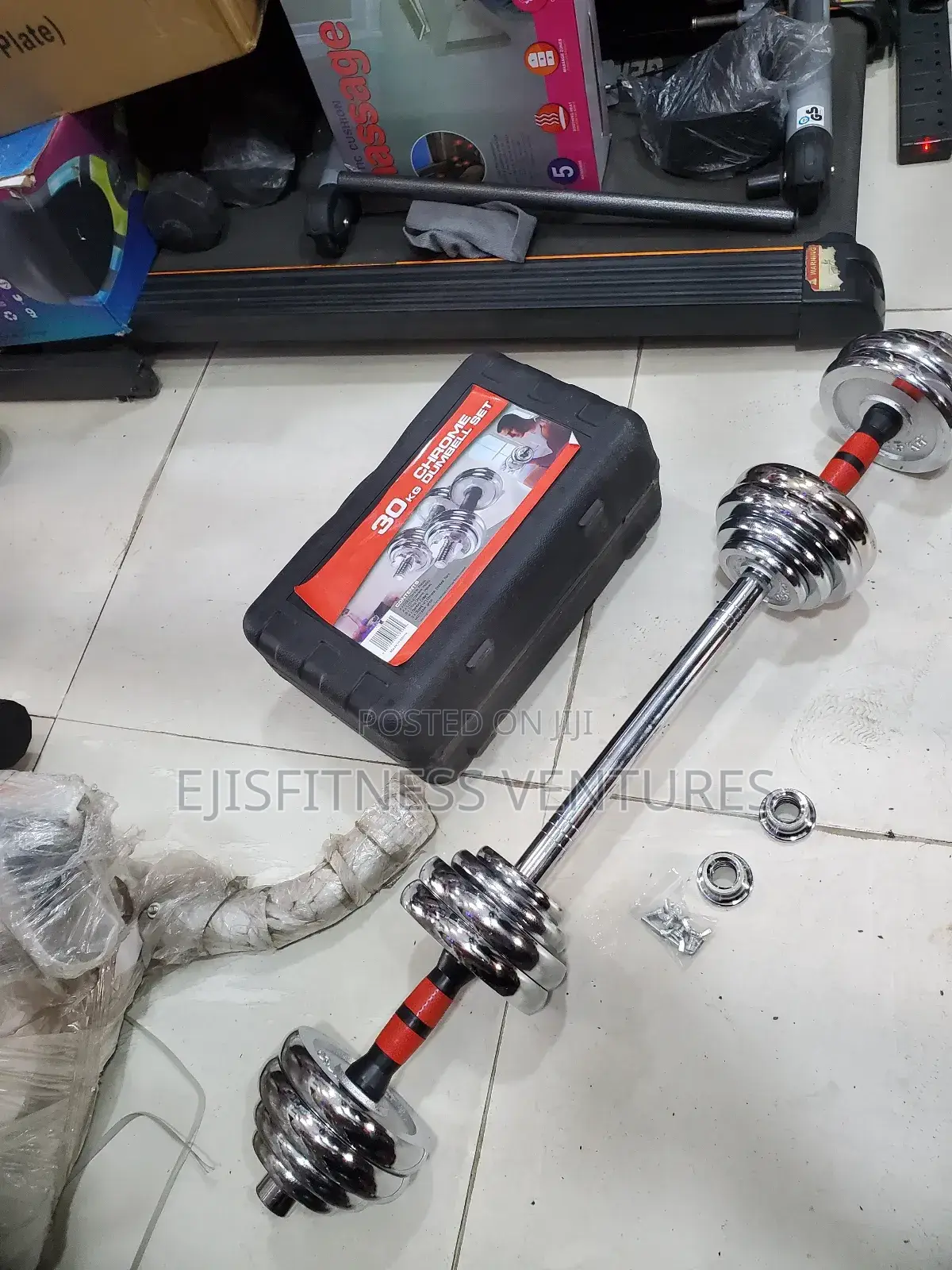 30kg Adjustable Dumbell With Extension