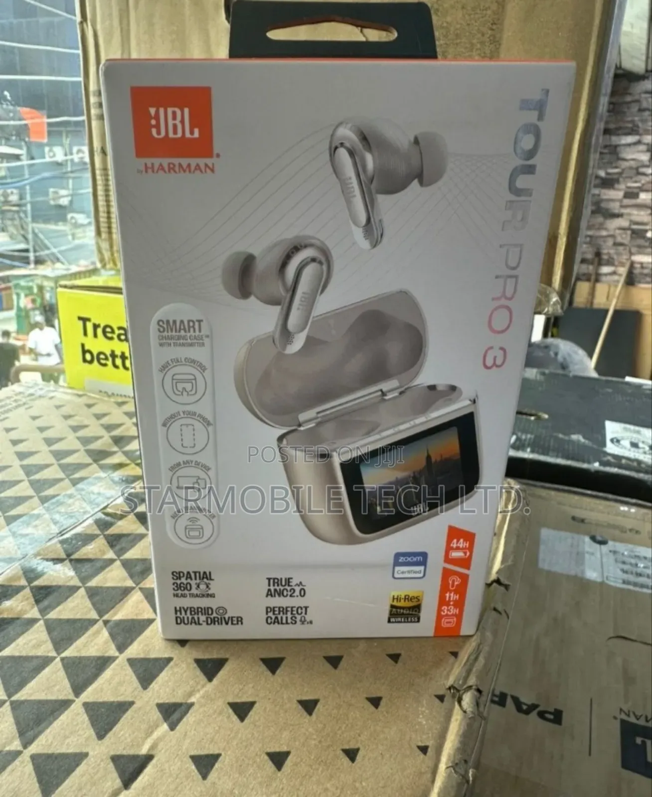 JBL Tour Pro 3 Bluetooth Earbuds