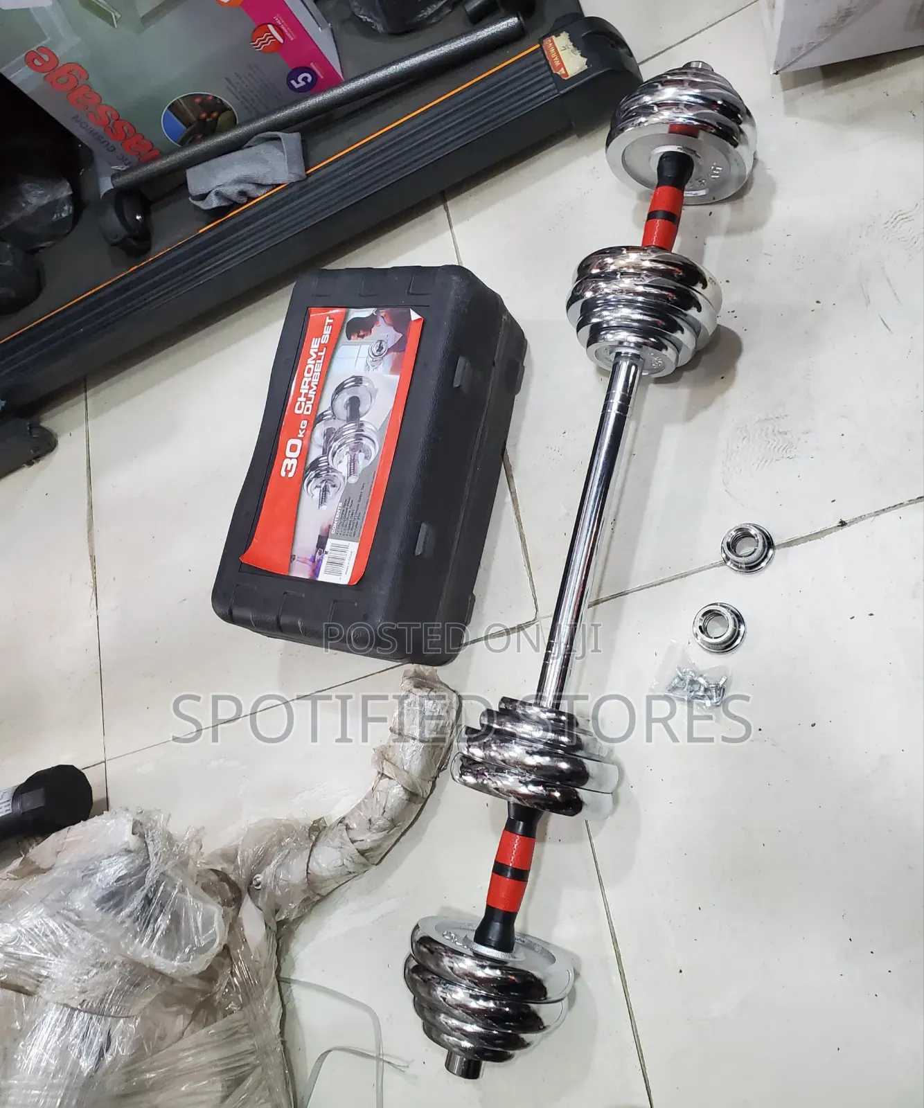30kg Dumbbell With Extension