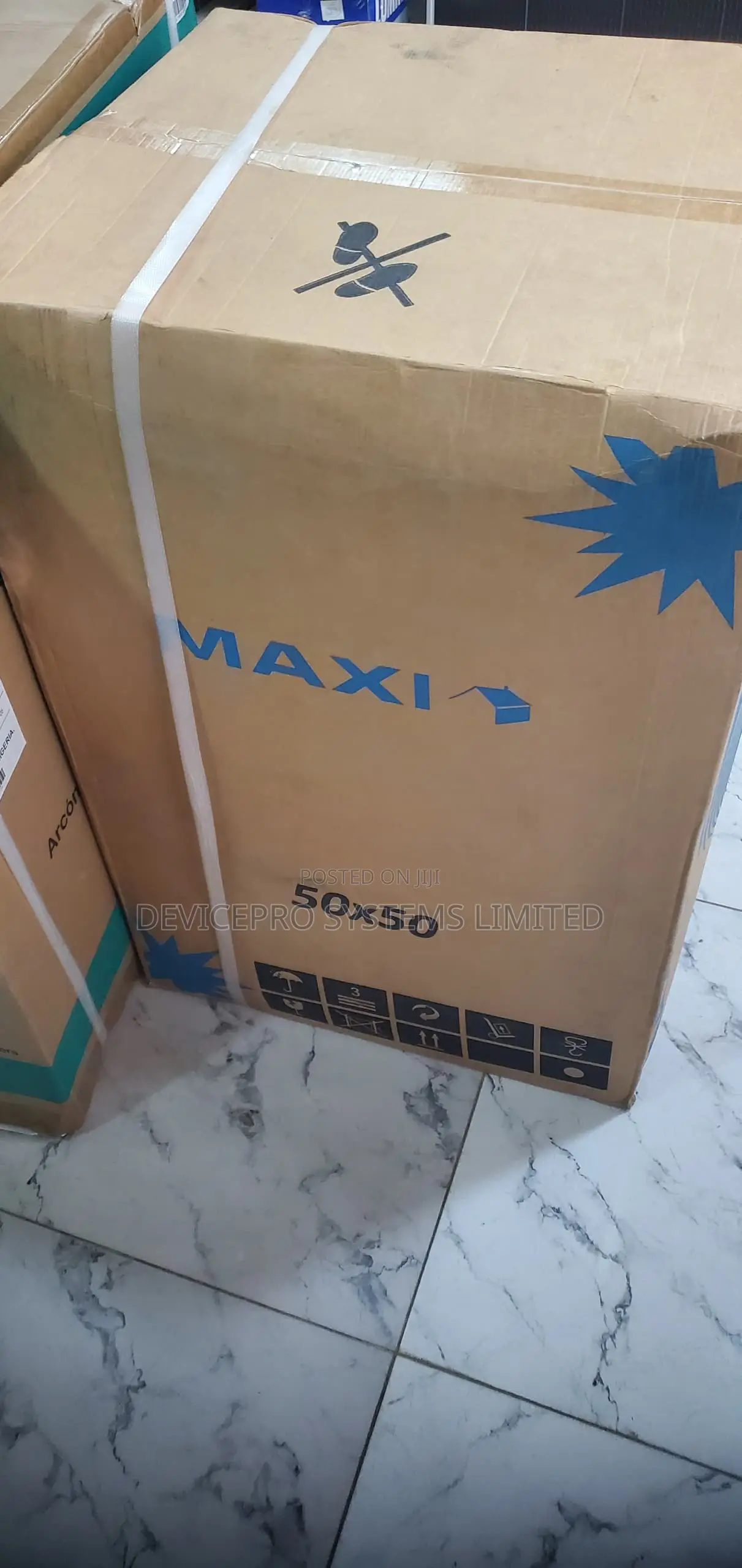 Maxi Standing Gas Cooker 50x50 3+1 Inox F5c31g2