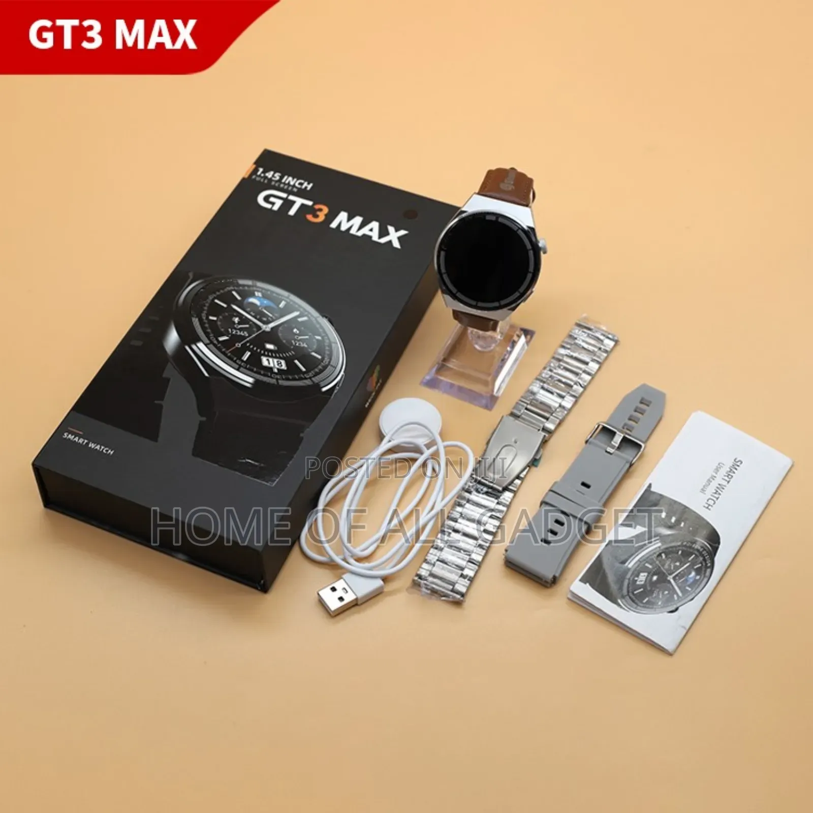 Gt3 Max Watch, Answer Calls. Calls, Whatsapp, Text, Facebook