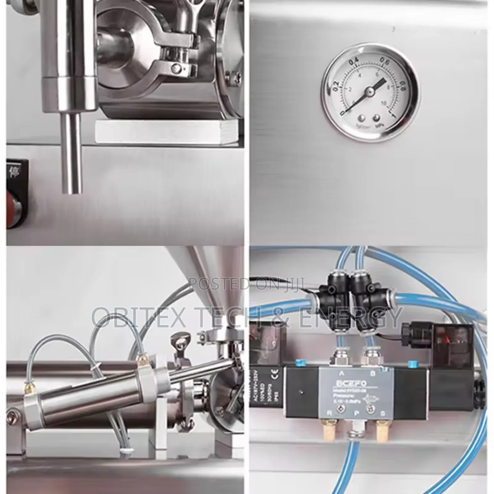 220v Automatic Manual Gel/Honey/Thick Paste Filling Machine