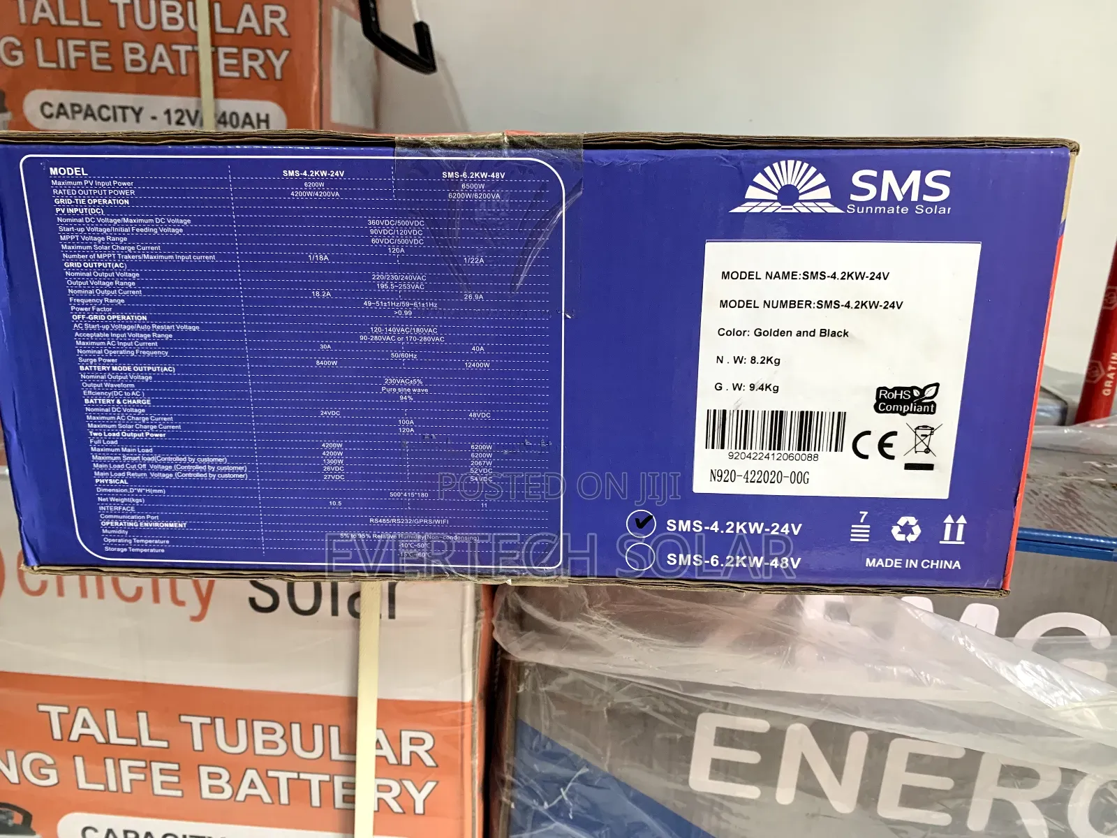 4.2kva Sms Hybrid Inverter System 24v