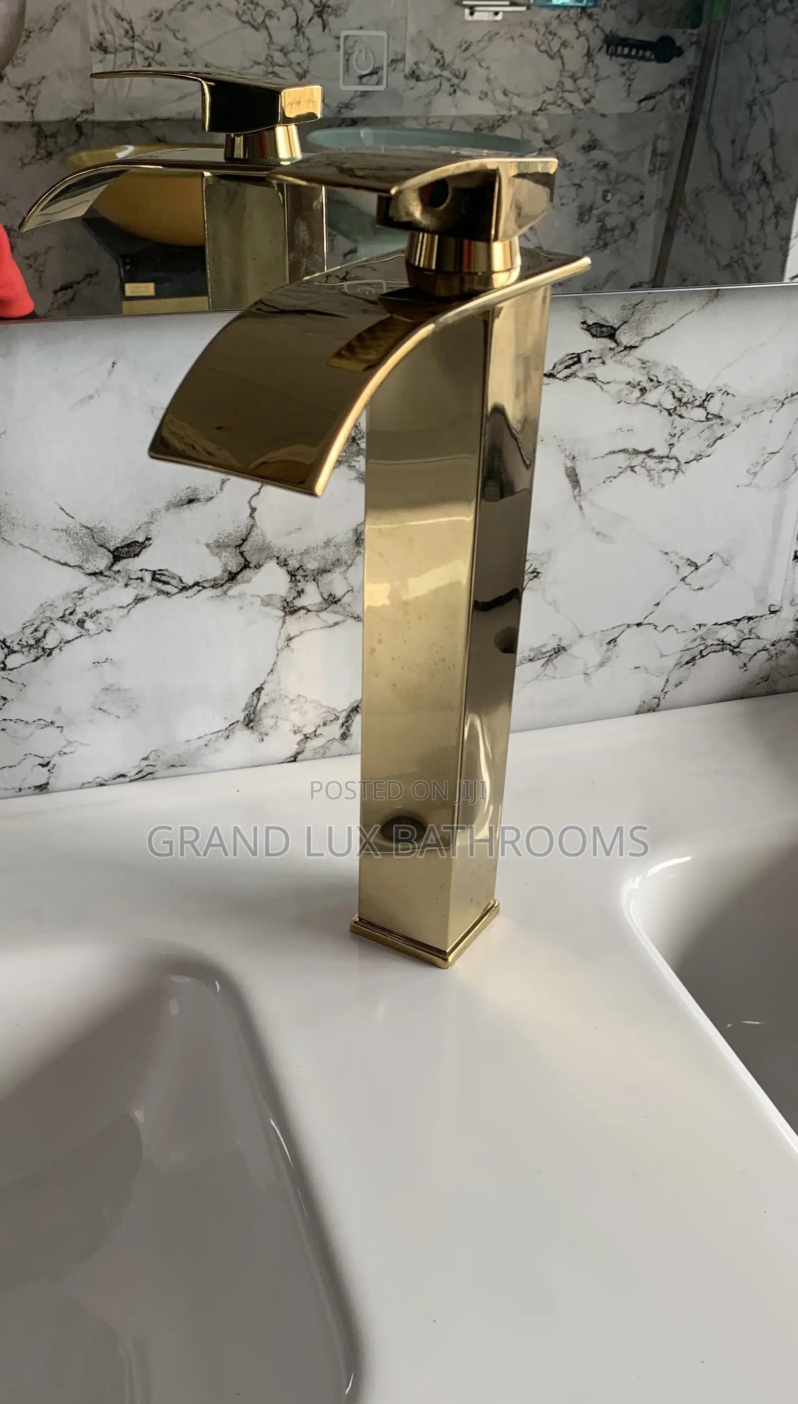 Luxury Long Gold Mixer Faucet