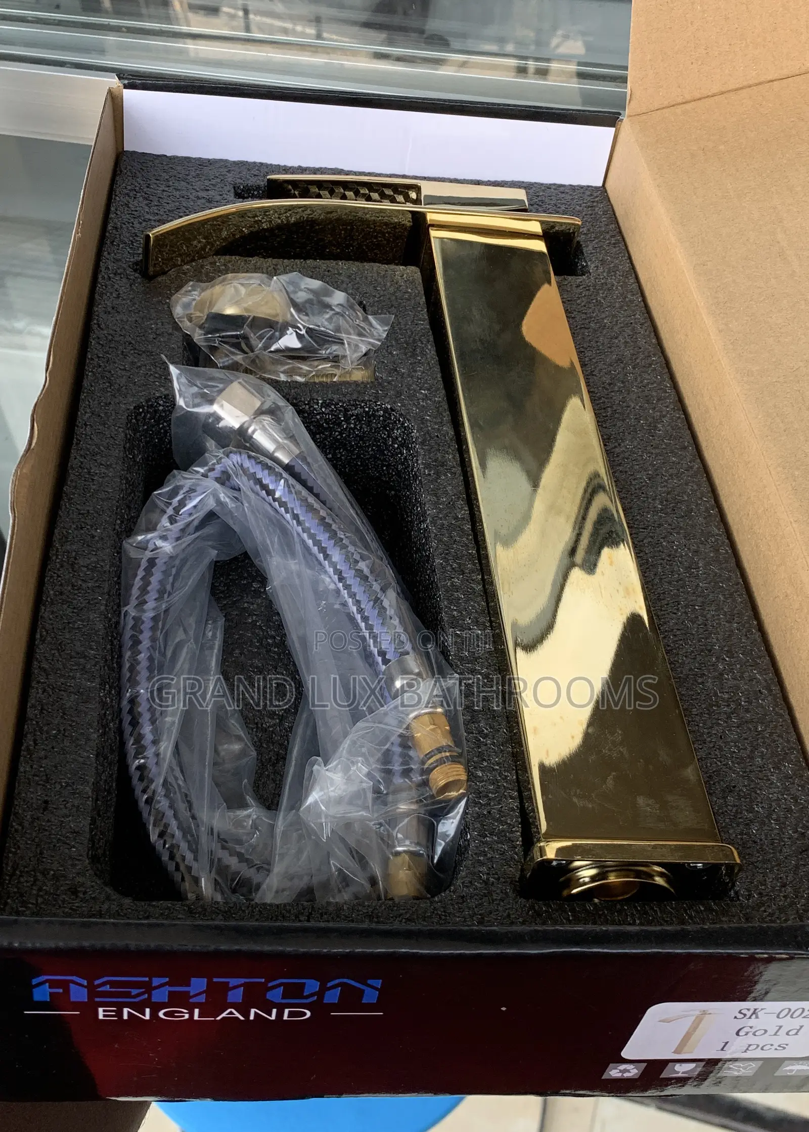 Luxury Long Gold Mixer Faucet