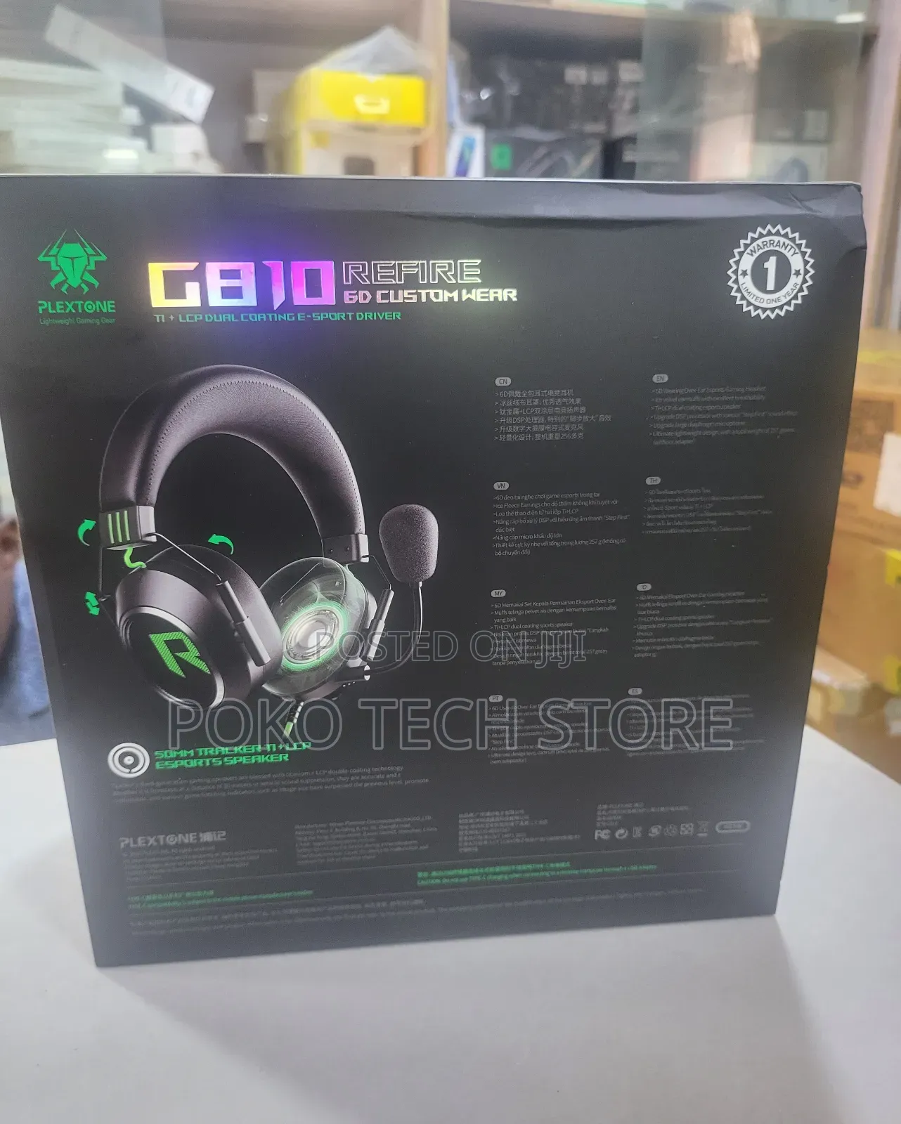 Plextone G810 Refire Gaming Headset