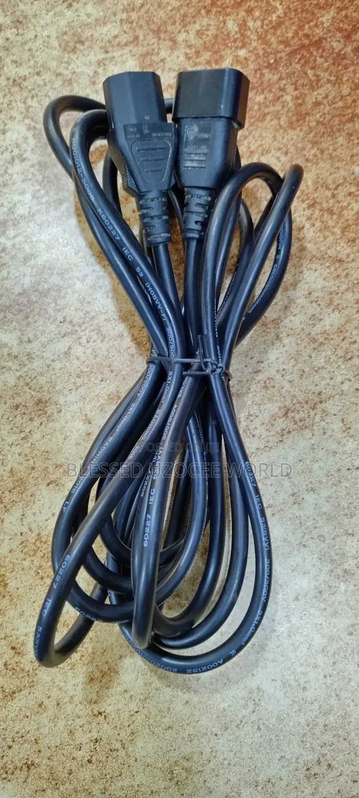 C13 Male to Female Pdu Power Extension Cable for Rack,Pc Etc