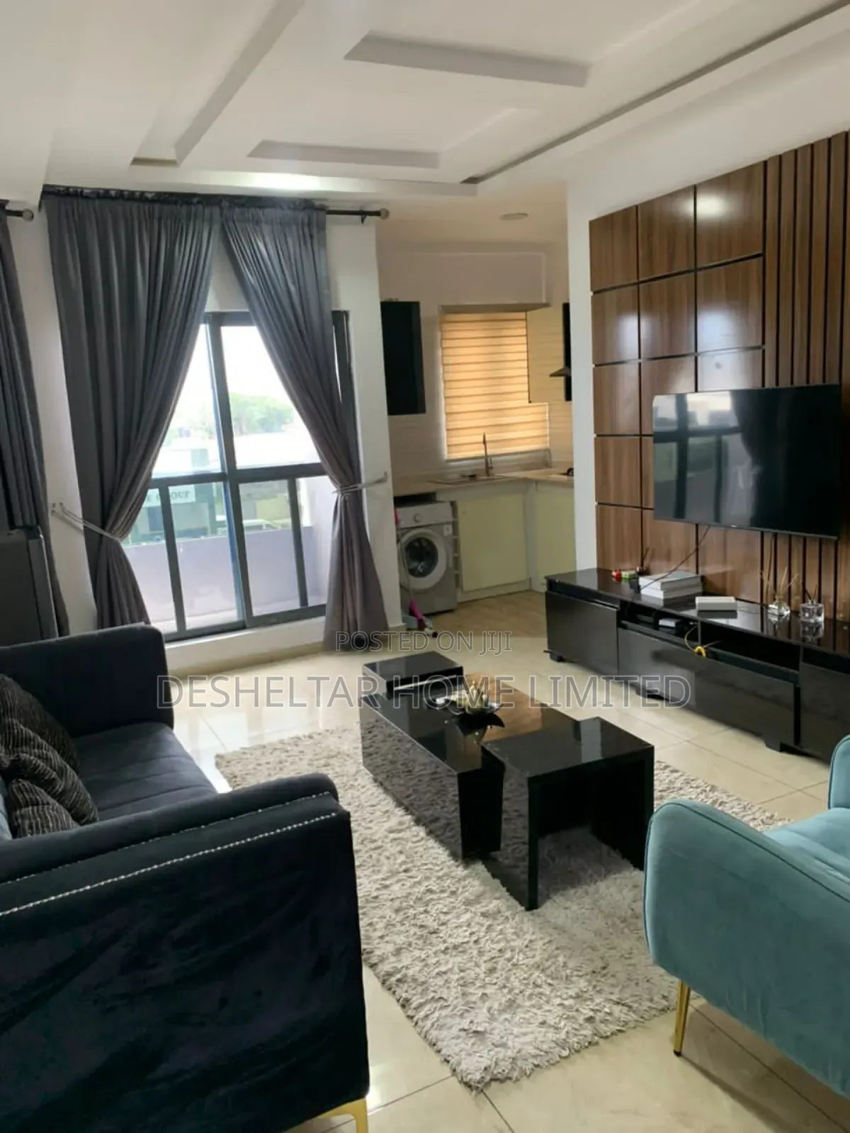Furnished Mini Flat in Lekki Conservation, Chevron for rent