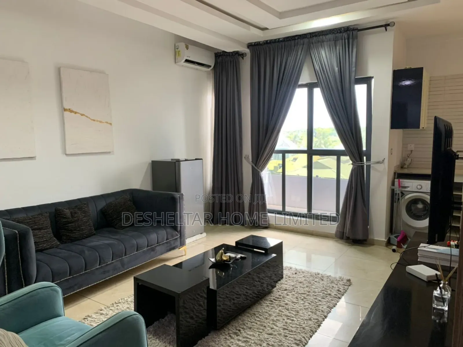 Furnished Mini Flat in Lekki Conservation, Chevron for rent