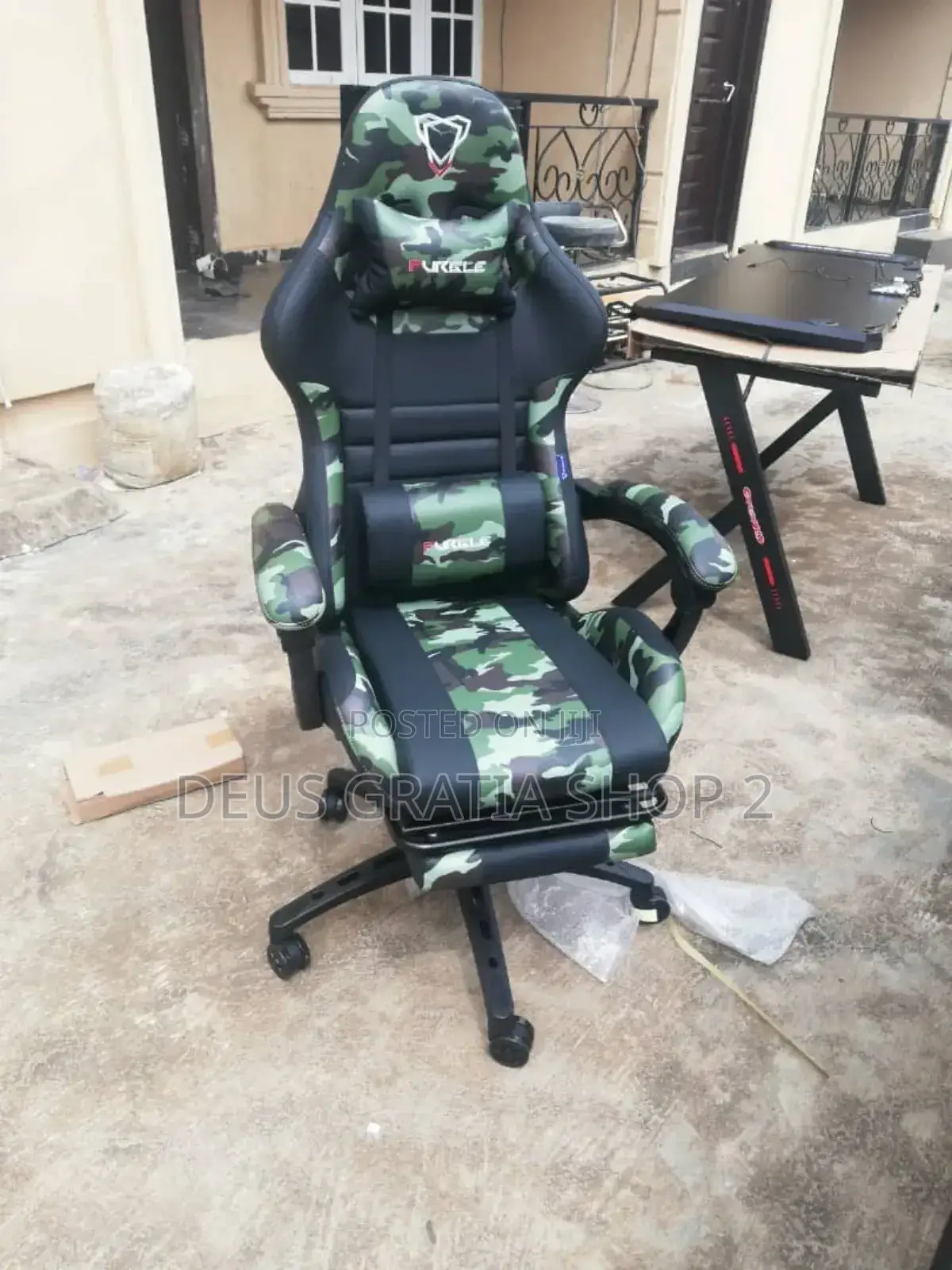 Game Chair for Office Army Colour
