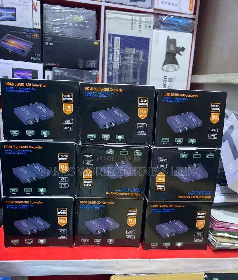 Sdi to Hdmi Micro Converter With Sdi Output and Usb Power