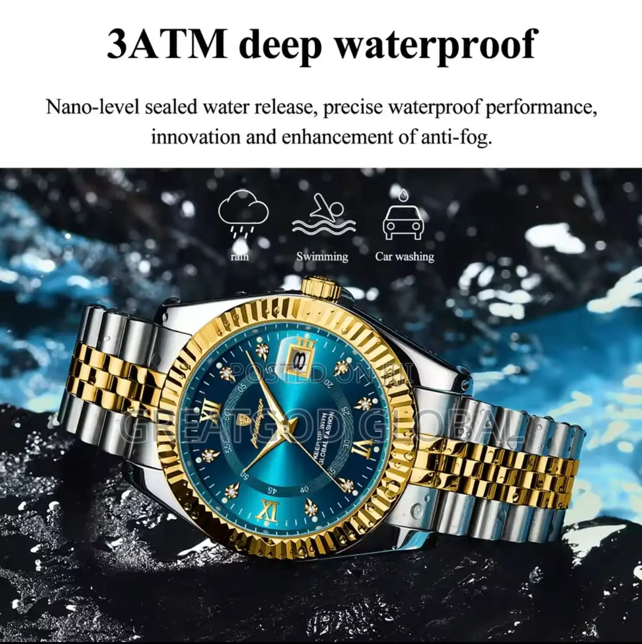 Rolex Inspired” Poedagar Wristwatch