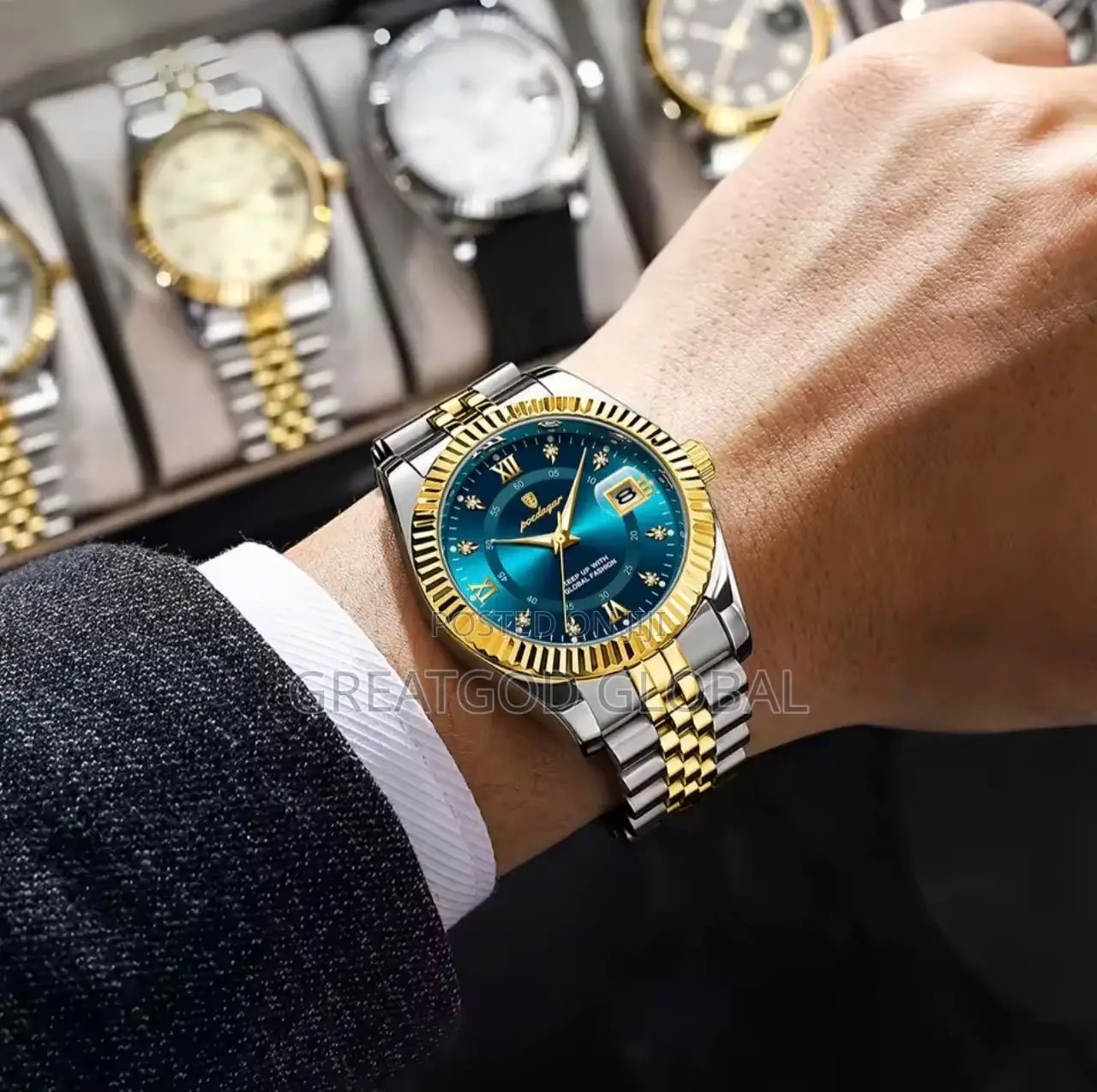 Rolex Inspired” Poedagar Wristwatch