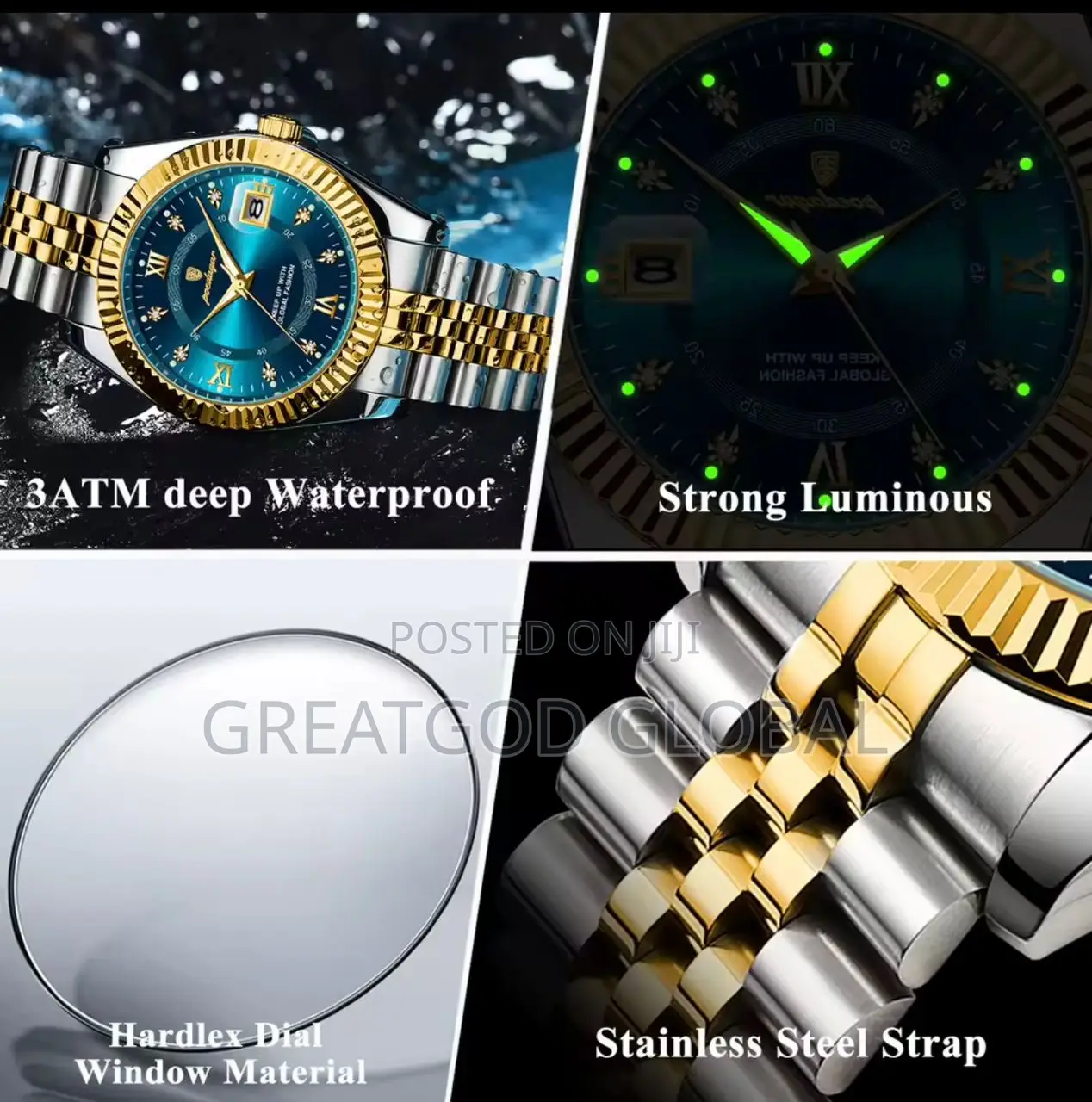 Rolex Inspired” Poedagar Wristwatch